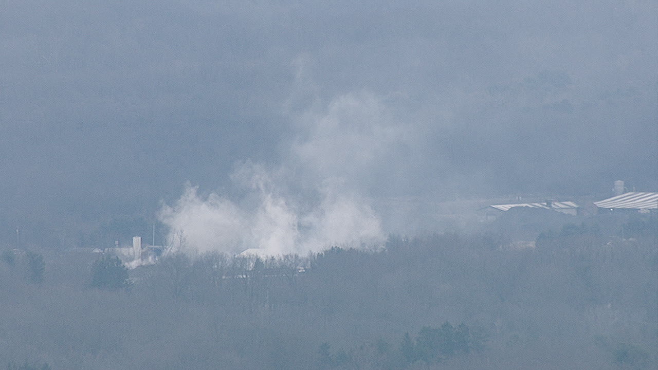 SkyFOX above scene of East Palestine train derailment – Fox 8 Cleveland WJW