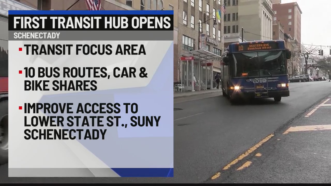 First transit hub opens for CDTA – NEWS10 ABC