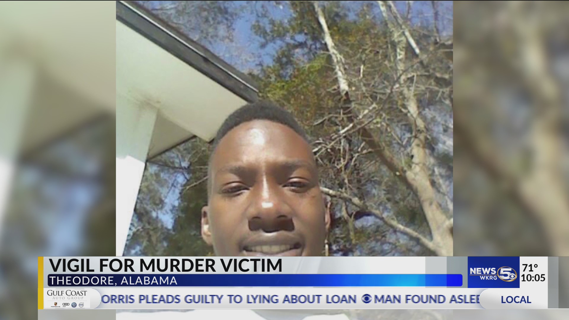 Vigil held for murder victim in Theodore – WKRG News 5