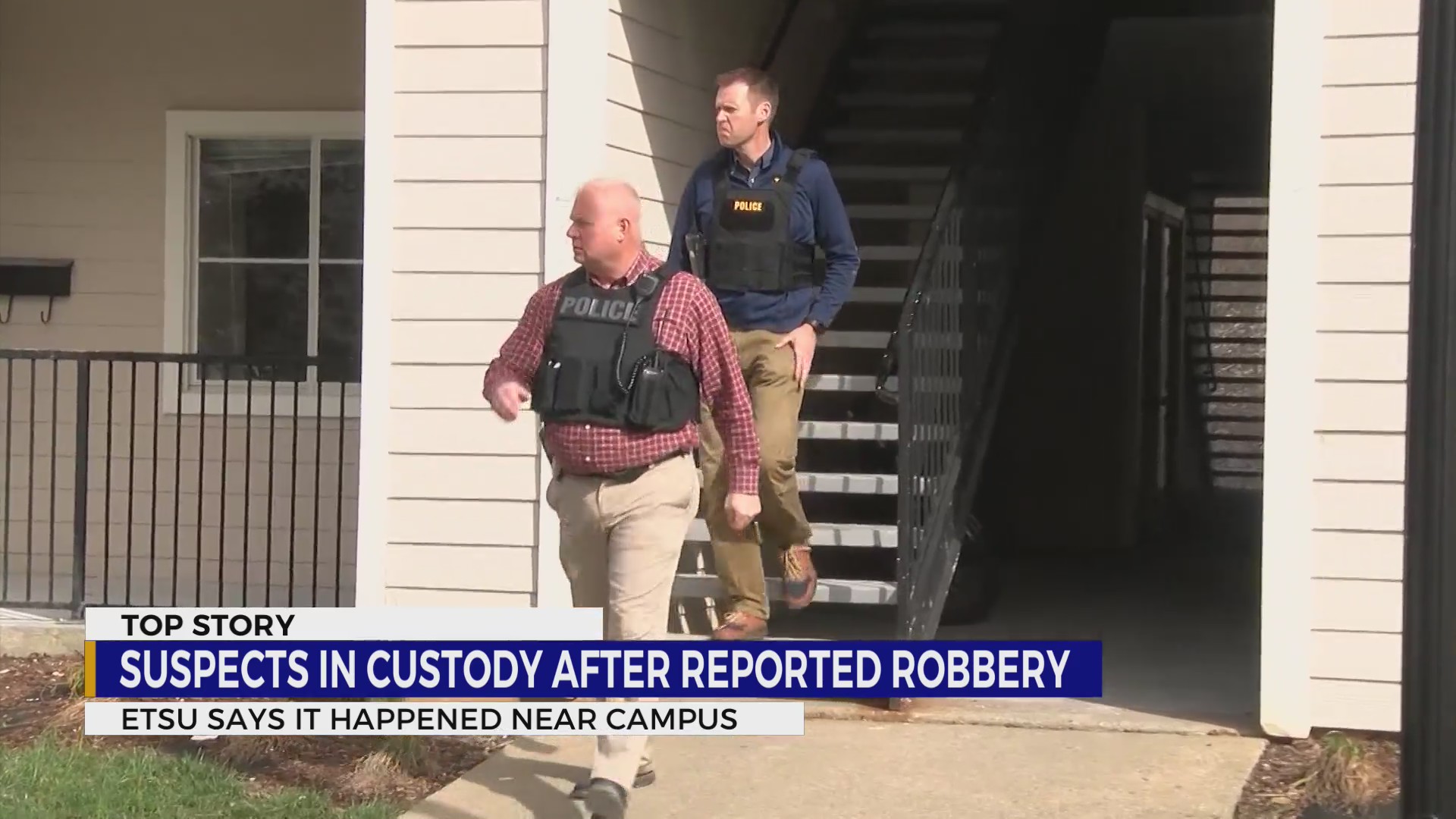 ETSU: All suspects in custody after alleged armed robbery near campus ...