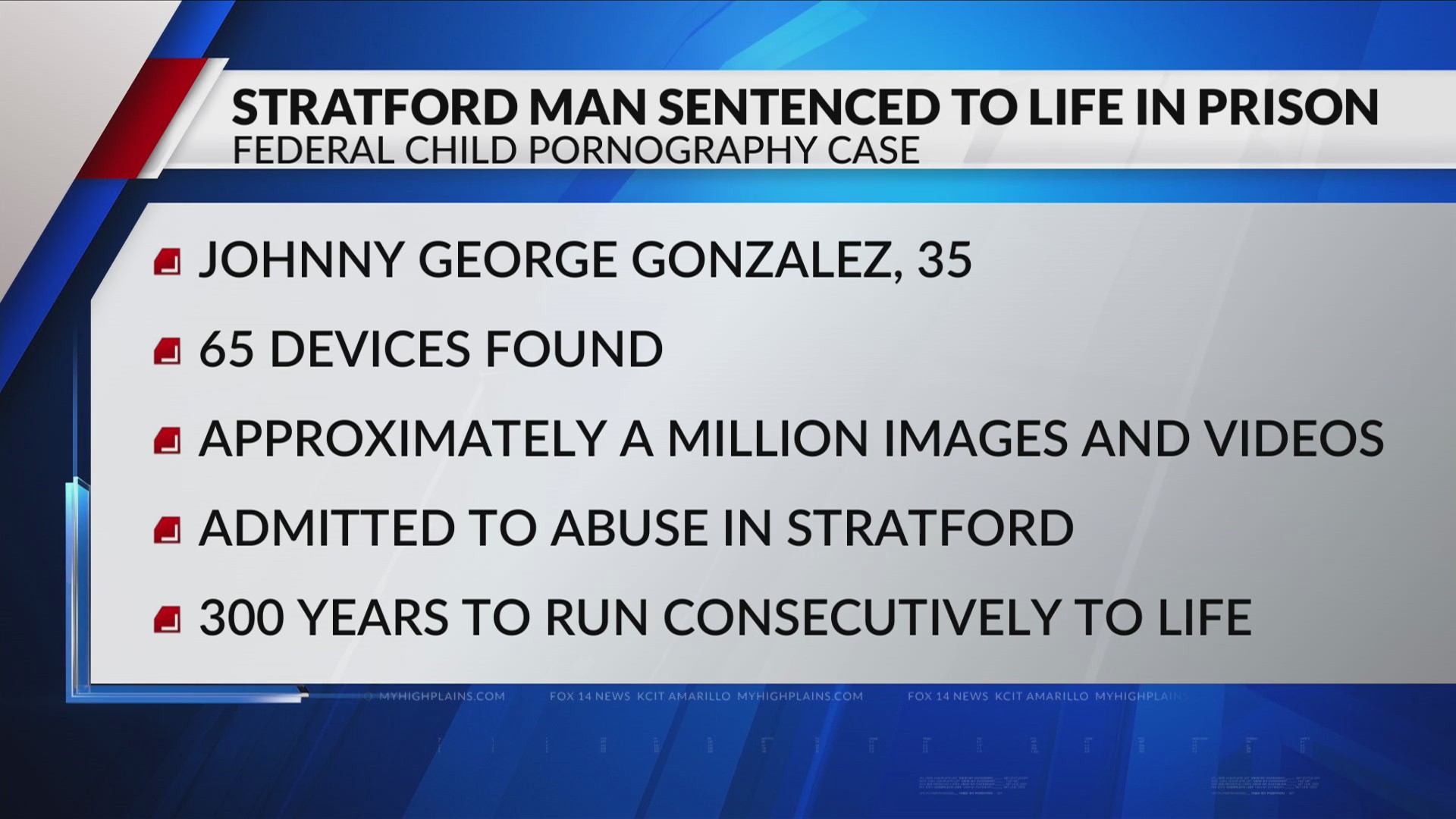 Stratford man sentenced to life, 300 years in prison on child porn ...