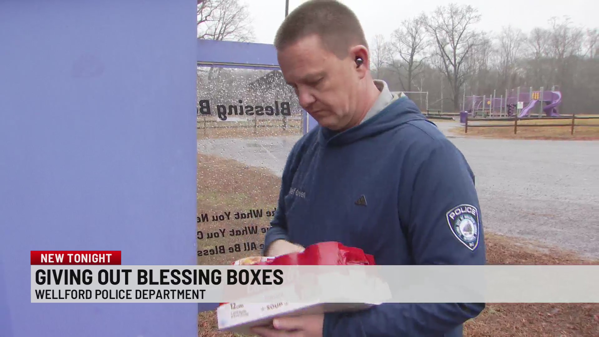 Wellford Police Department gives meals to residents in need WSPA 7NEWS