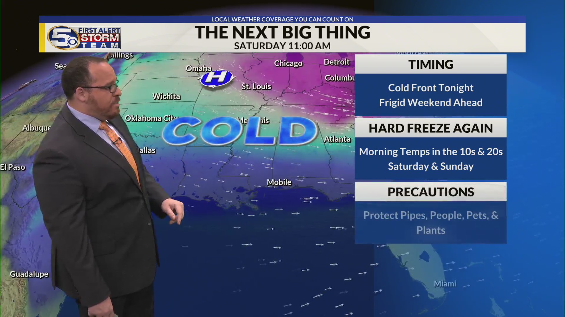 Another Cold Snap Coming for the Weekend – WKRG News 5