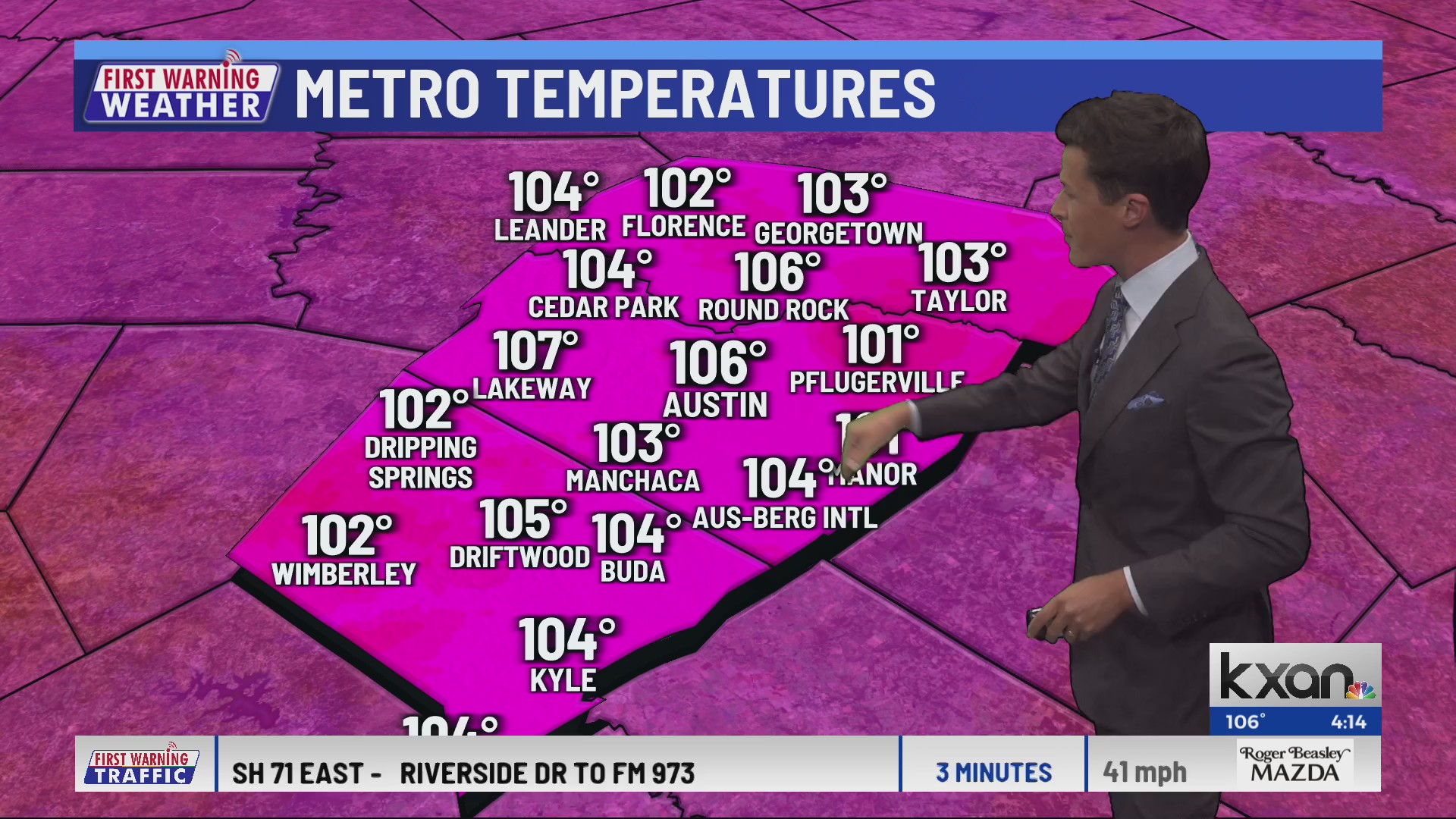 Wednesday evening First Warning Forecast – KXAN Austin