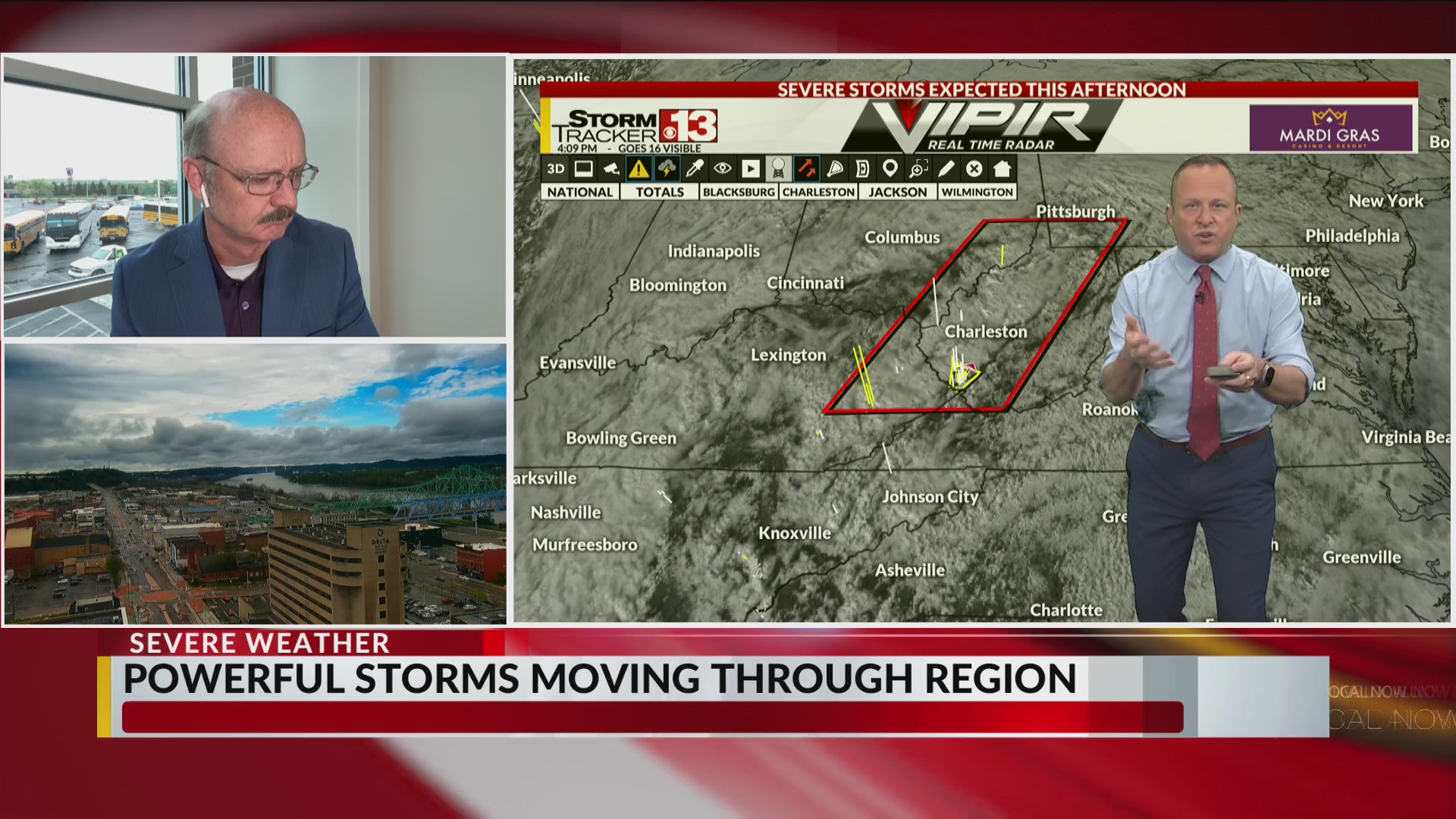 Tornado watch for the area until 9pm Thursday 4/11 – WOWK 13 News