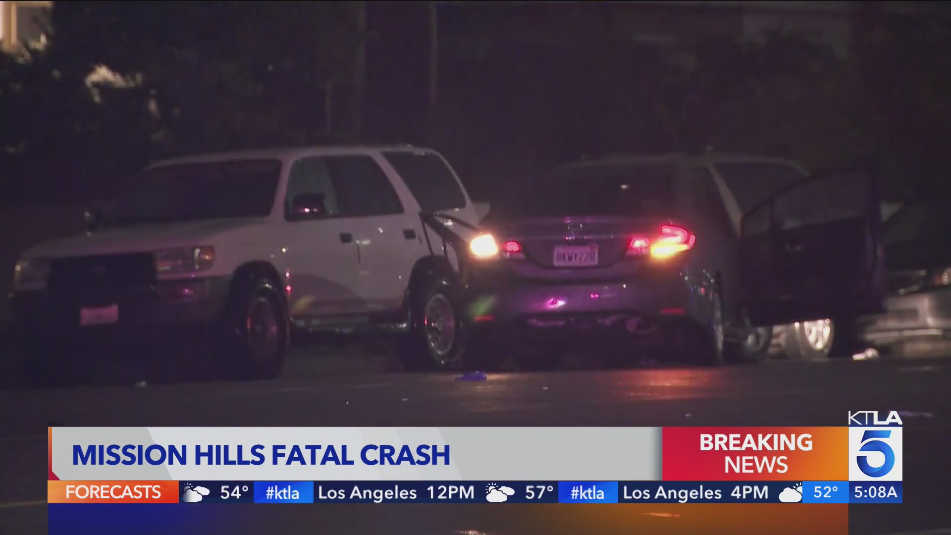 1 arrested after double-fatal crash in Mission Hills – KTLA
