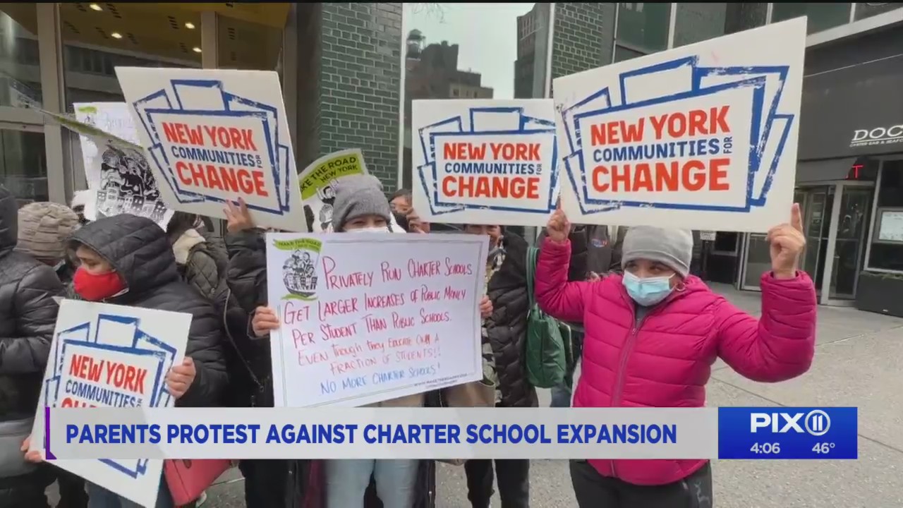 NYC parents protest proposed charter school expansion – PIX11