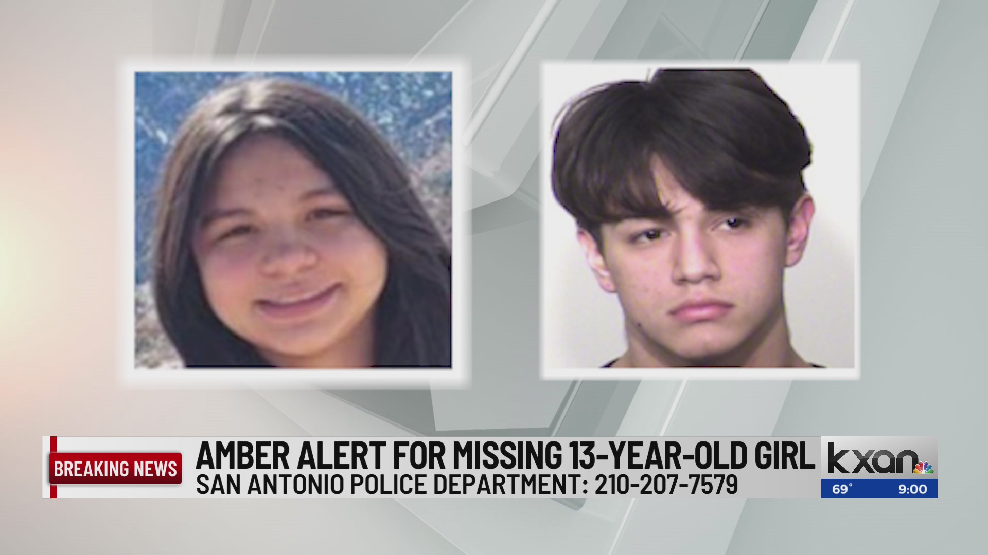 Amber Alert issued for 13-year-old girl out of San Antonio – KXAN Austin