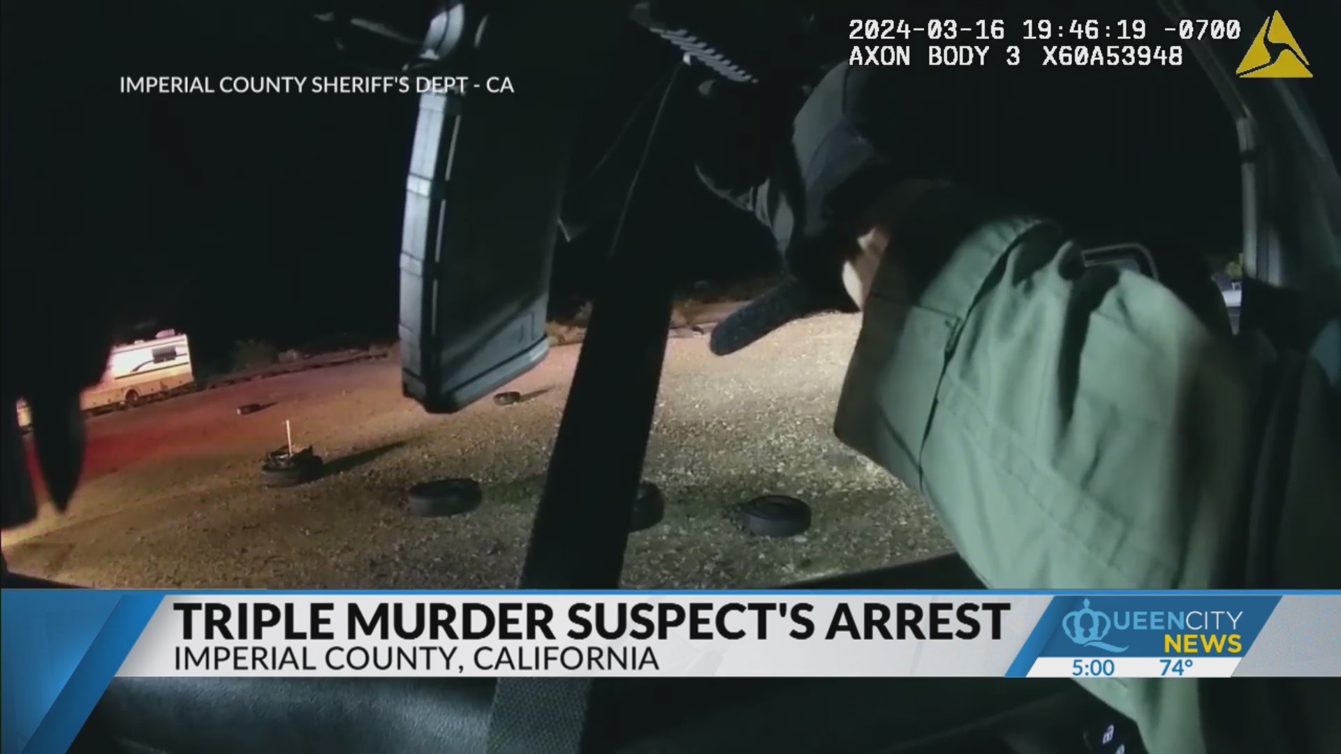 Body cam footage shows arrest of man accused of killing Charlotte ...