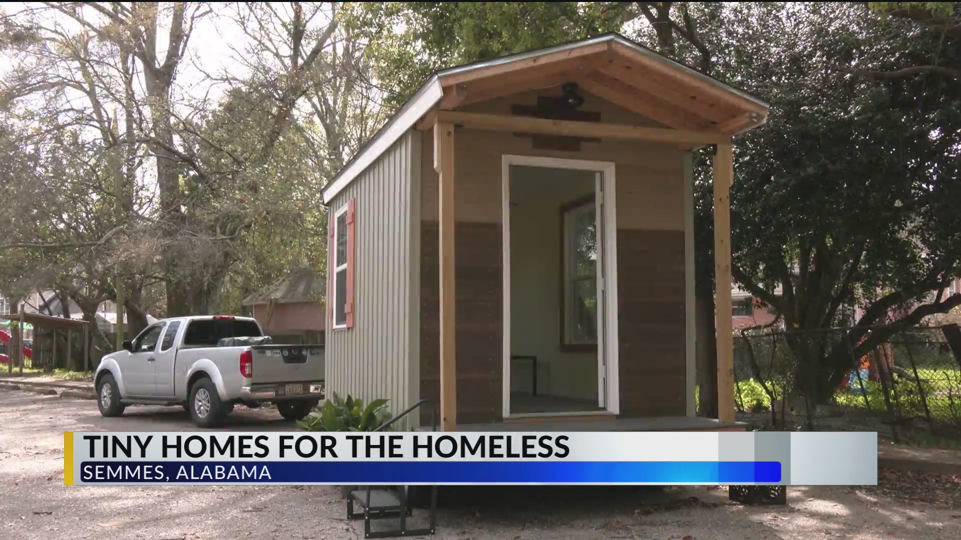 Tiny homes for the homeless in Semmes make progress – WKRG News 5