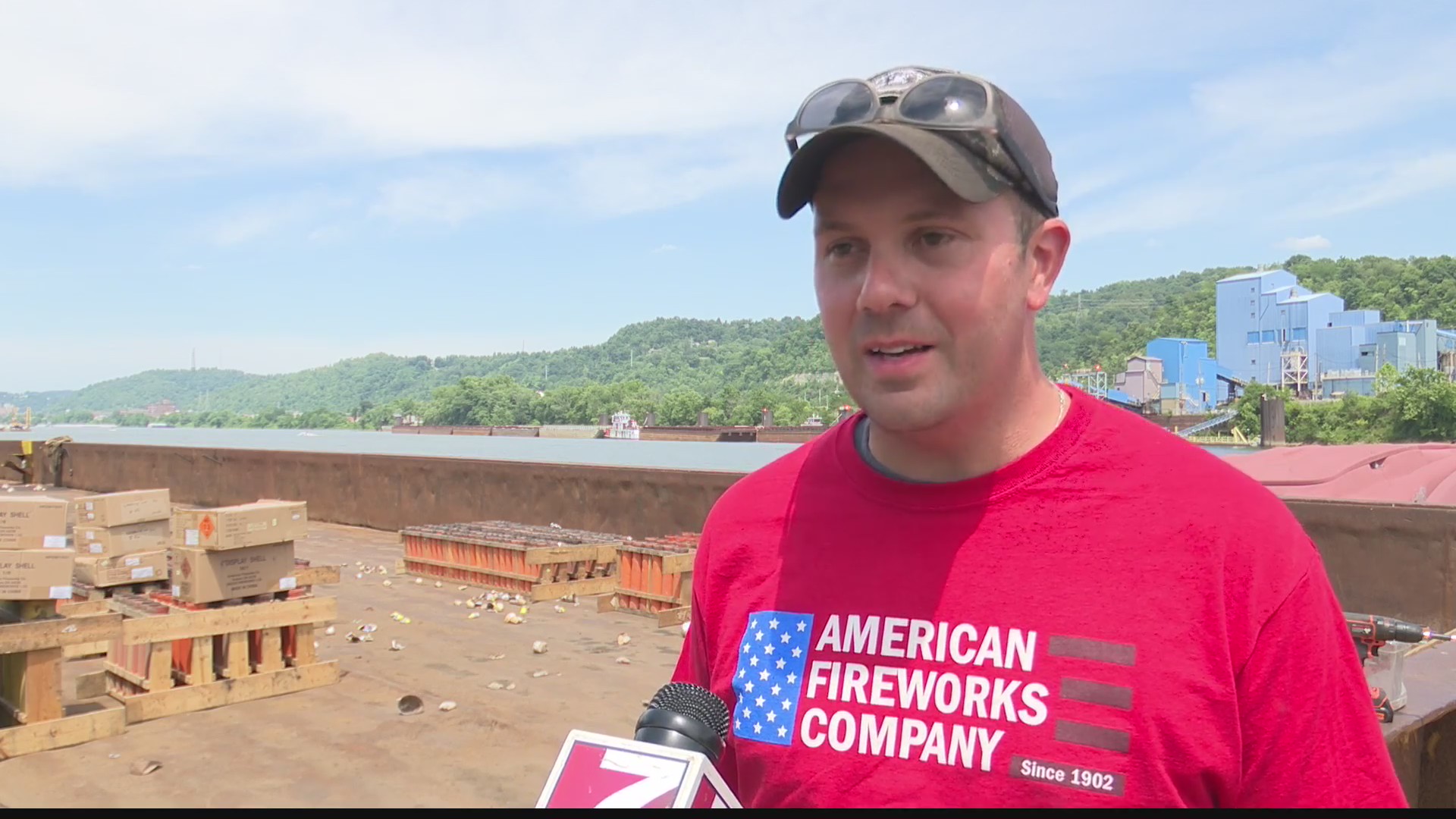 Wheeling Fireworks How the firing works WTRF Wheeling Fireworks How the firing works WTRF