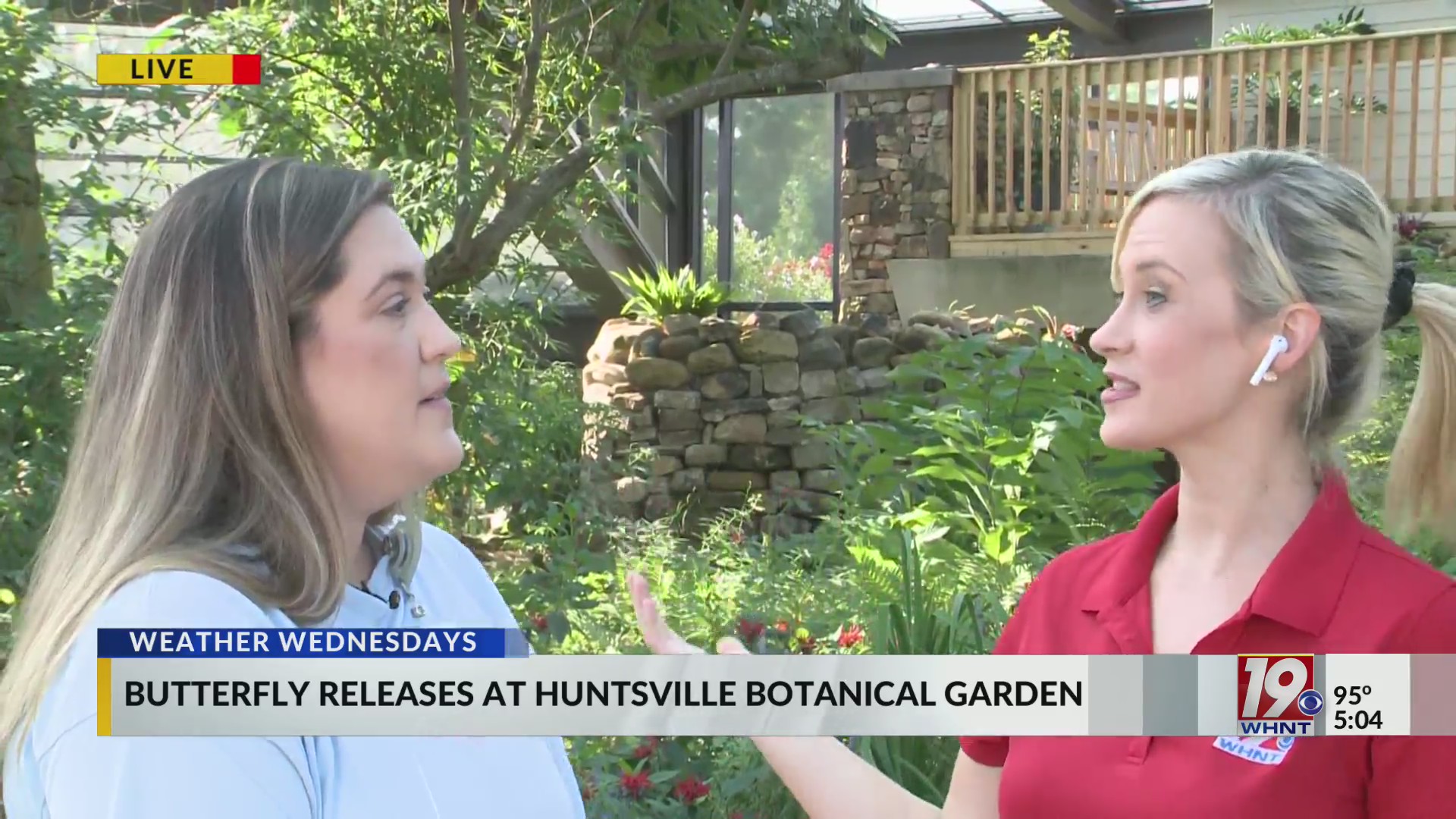 Butterfly Release At Huntsville Botanical Garden Weather Wednesday