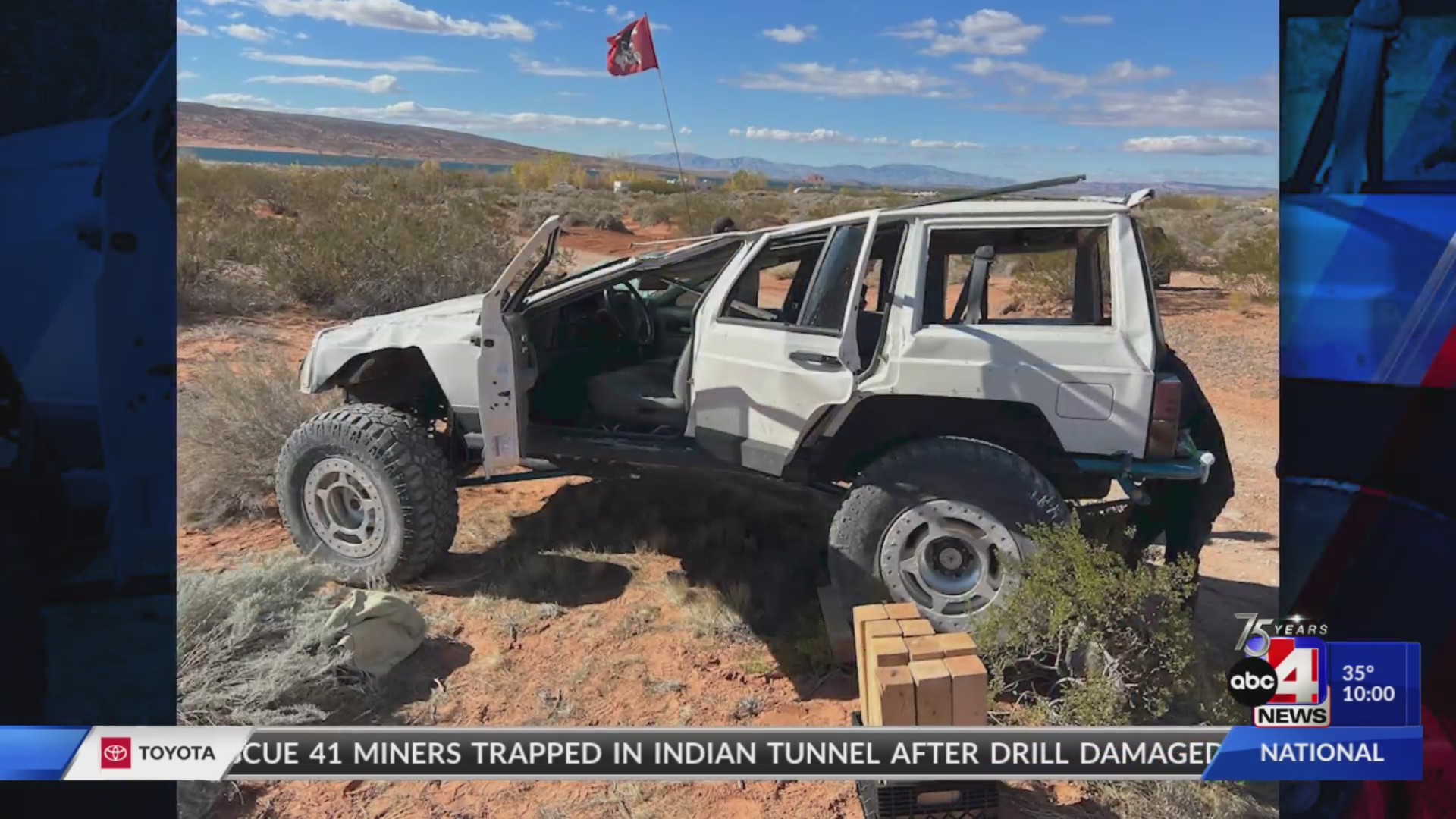 Driver extricated, hospitalized after rollover crash at Sand Hollow ...