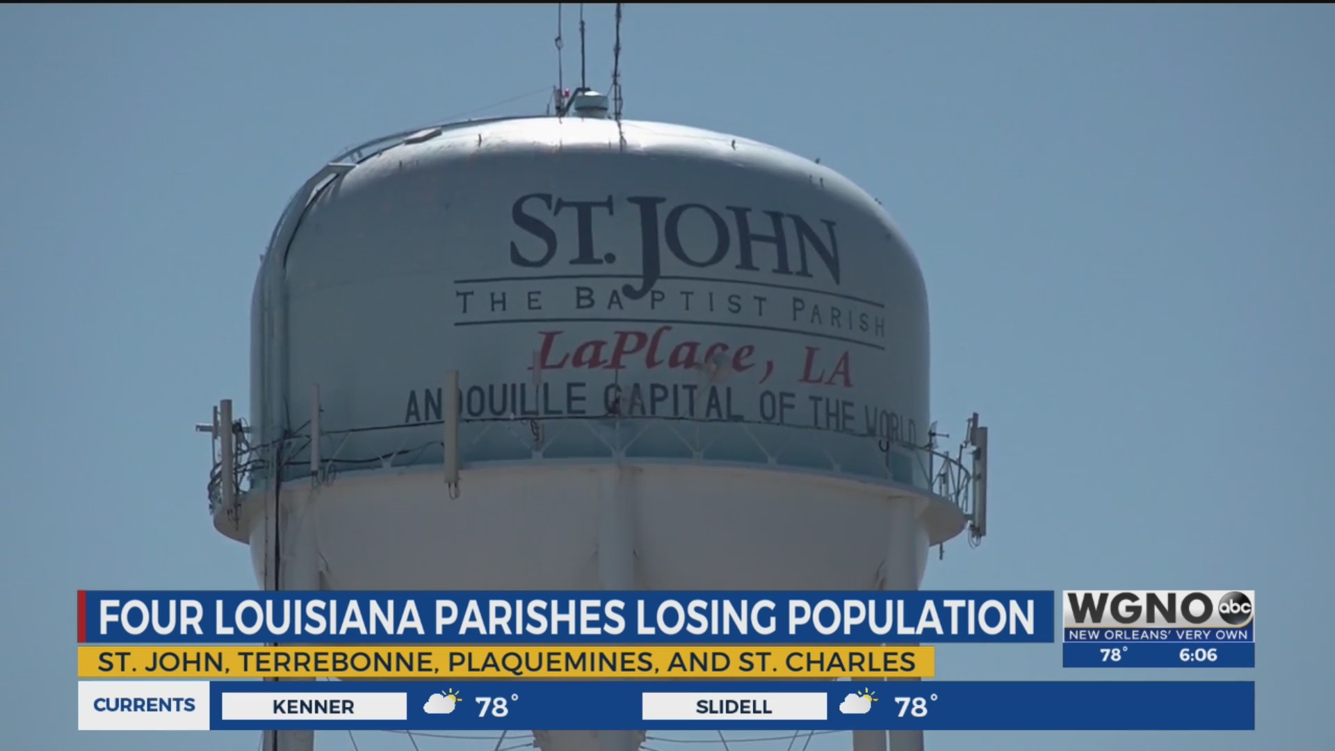 These Louisiana parishes among top in the U.S. for population loss WGNO