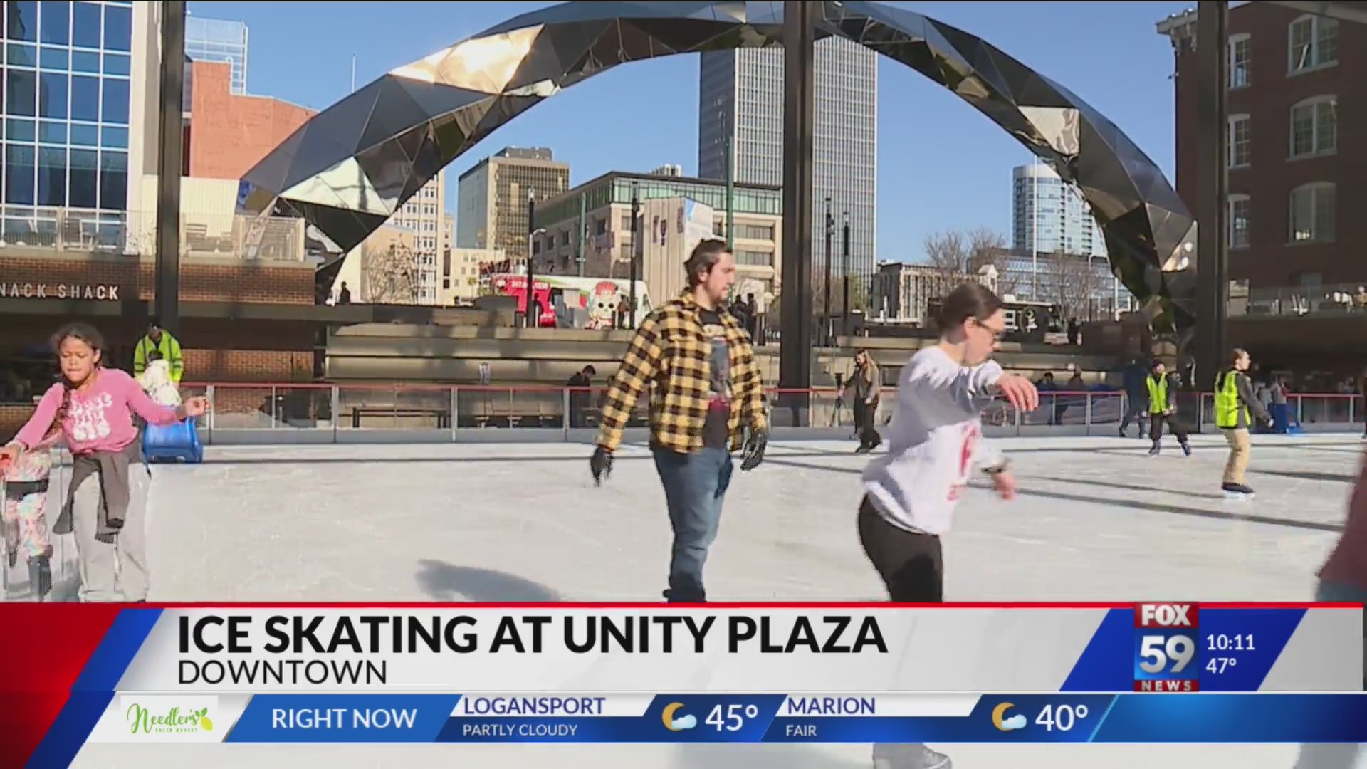 Ice skating rink opens in downtown Indianapolis Fox 59