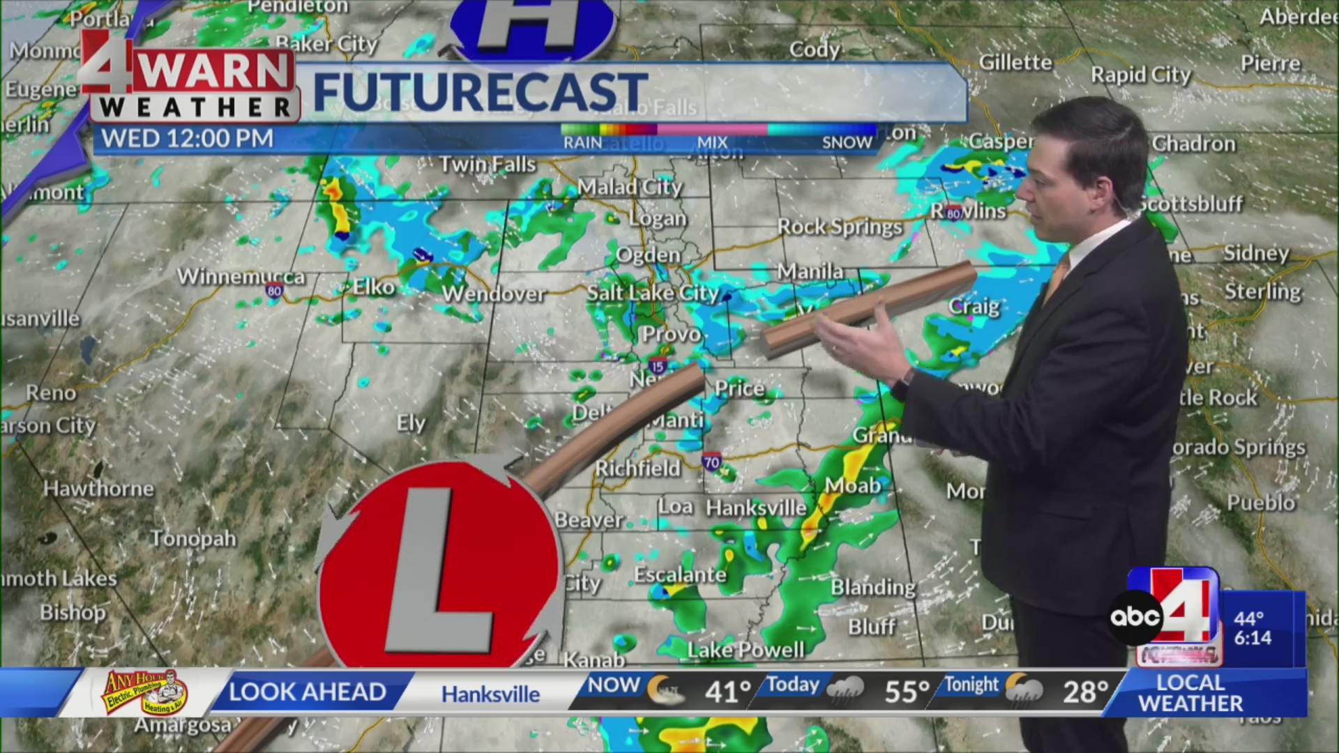 Stormy weather lingers with slightly cooler temperatures – ABC4 Utah