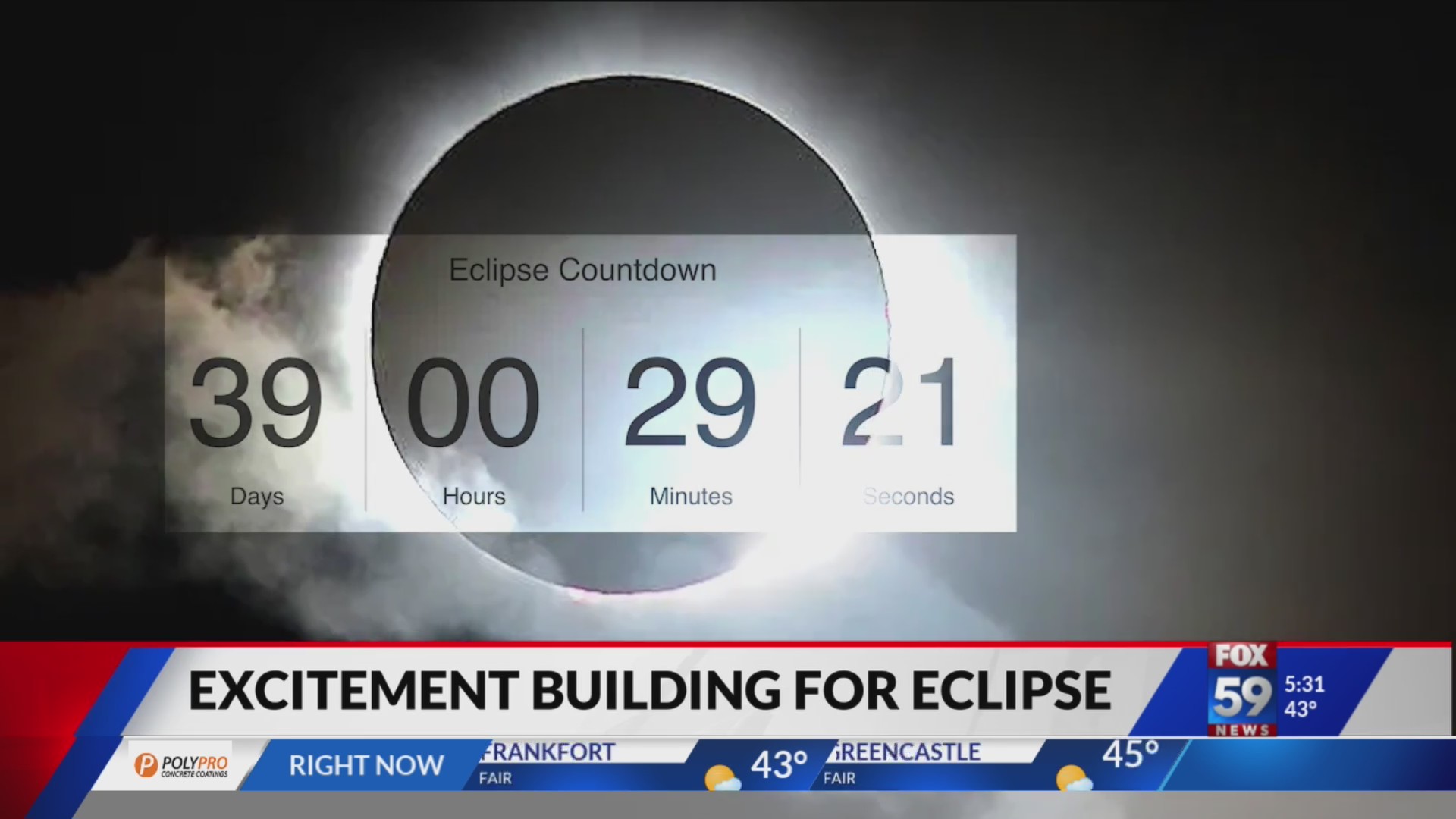 Elclipse Indiana Central Indiana counties prepping for solar eclipse – Fox 59