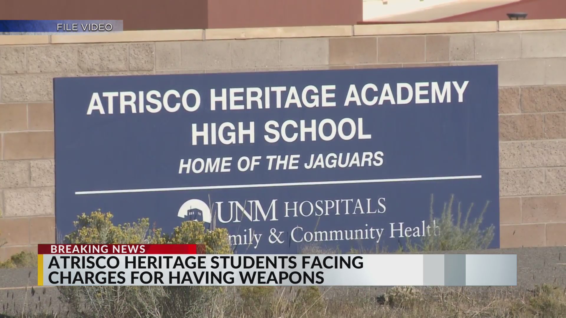 Two Atrisco Heritage Academy students charged for having guns on school ...