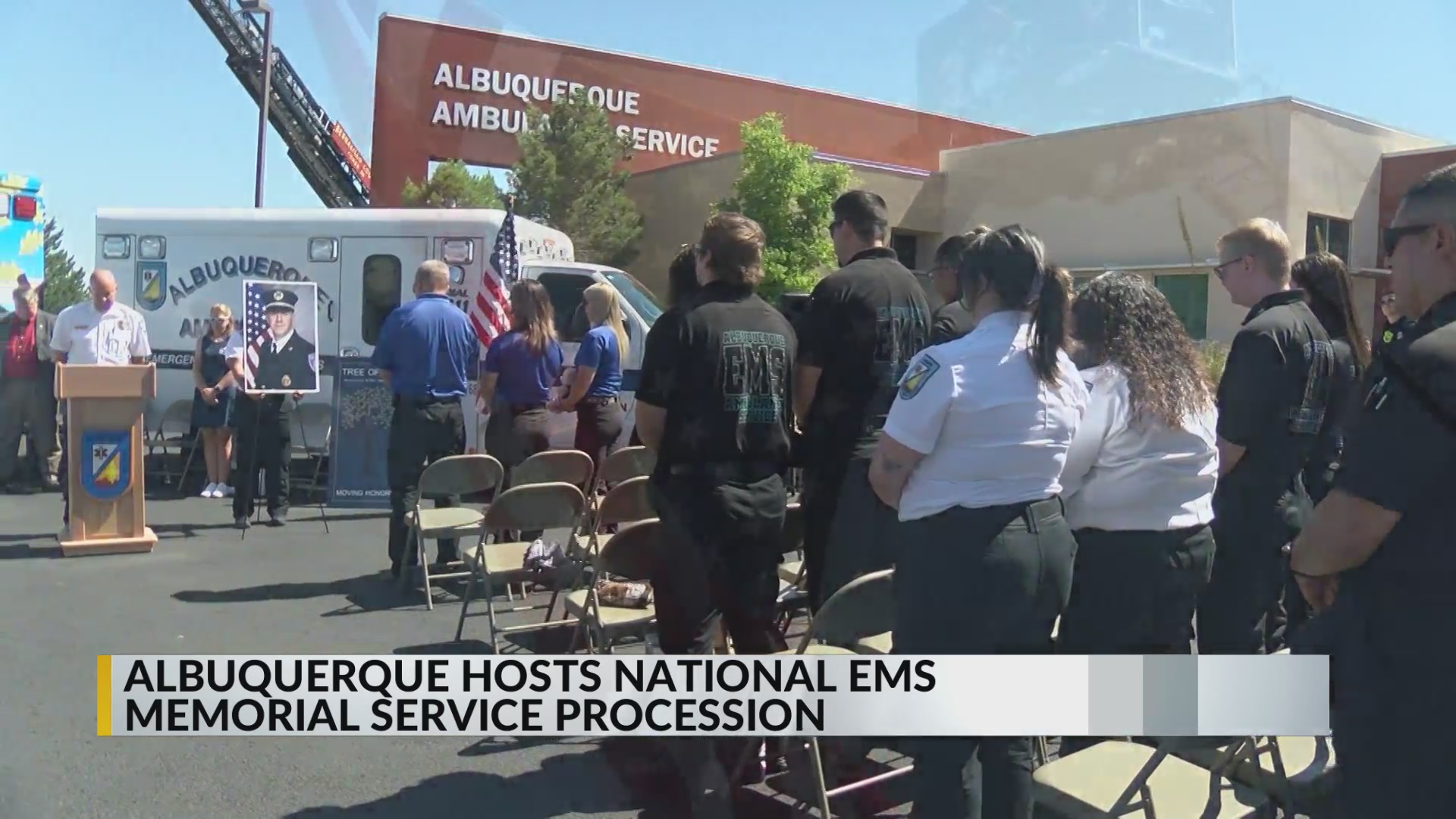Procession honoring first responders stops in Albuquerque KRQE NEWS