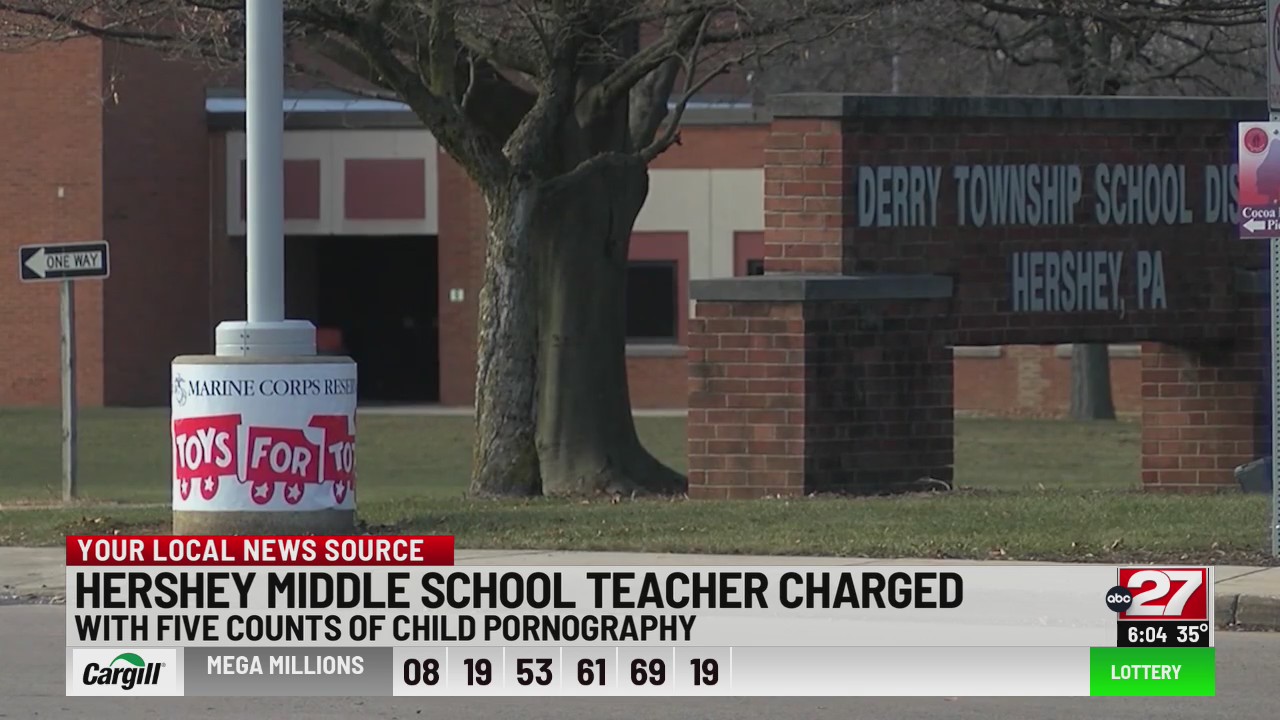Derry Township School District teacher charged with child pornography