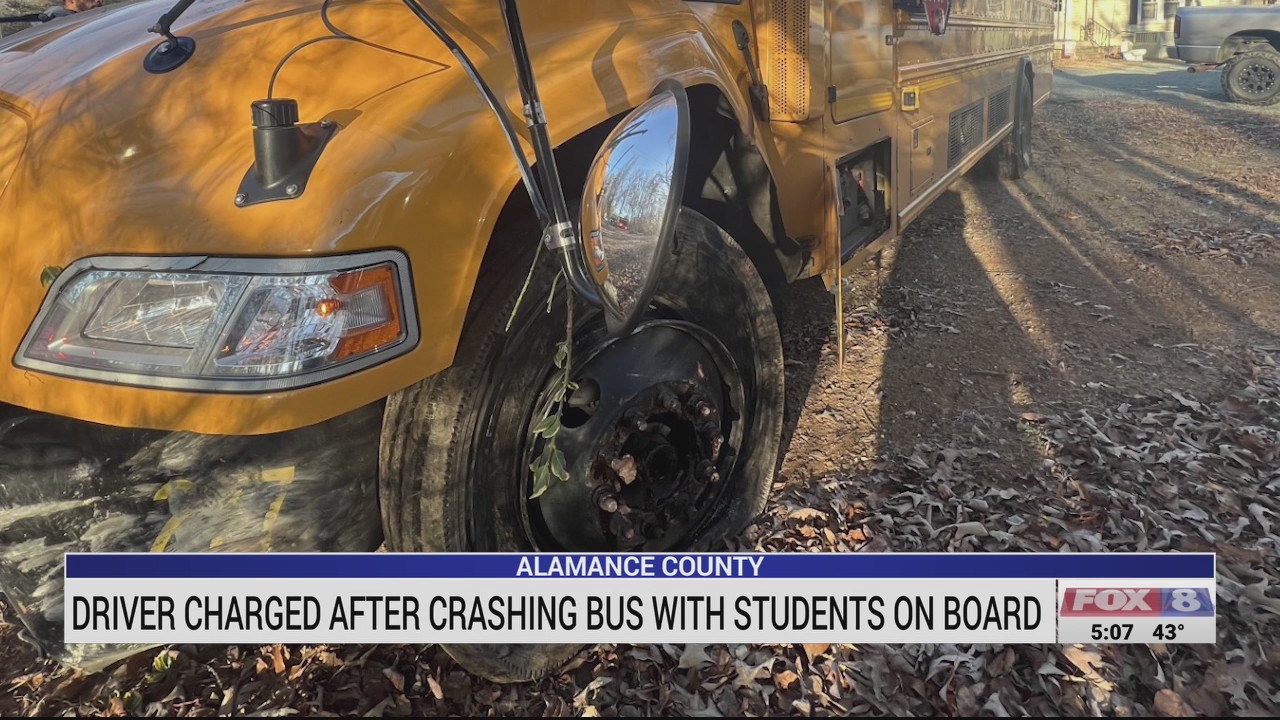 Alamance County school bus crashes into home with students on board ...