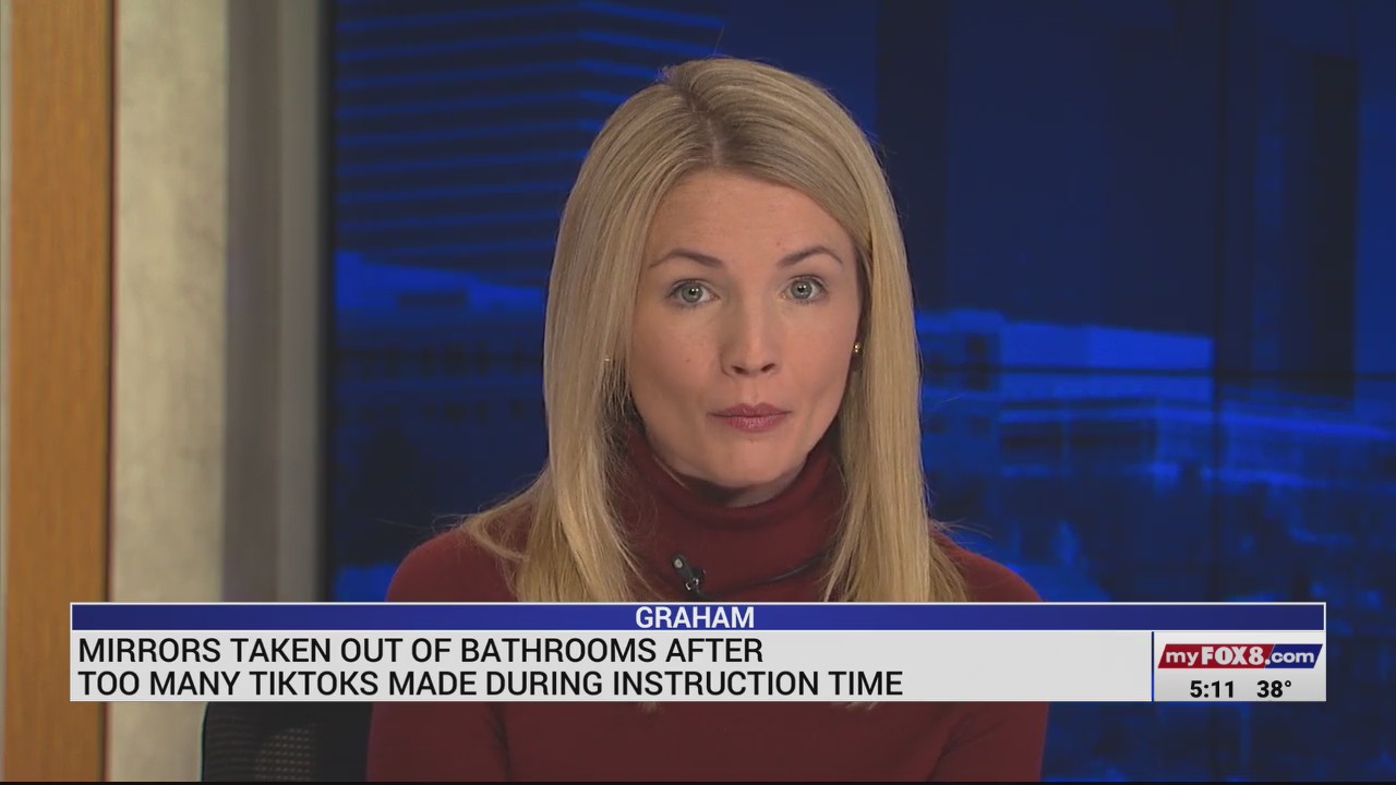 Piedmont Triad middle school removes bathroom mirrors due to students ...