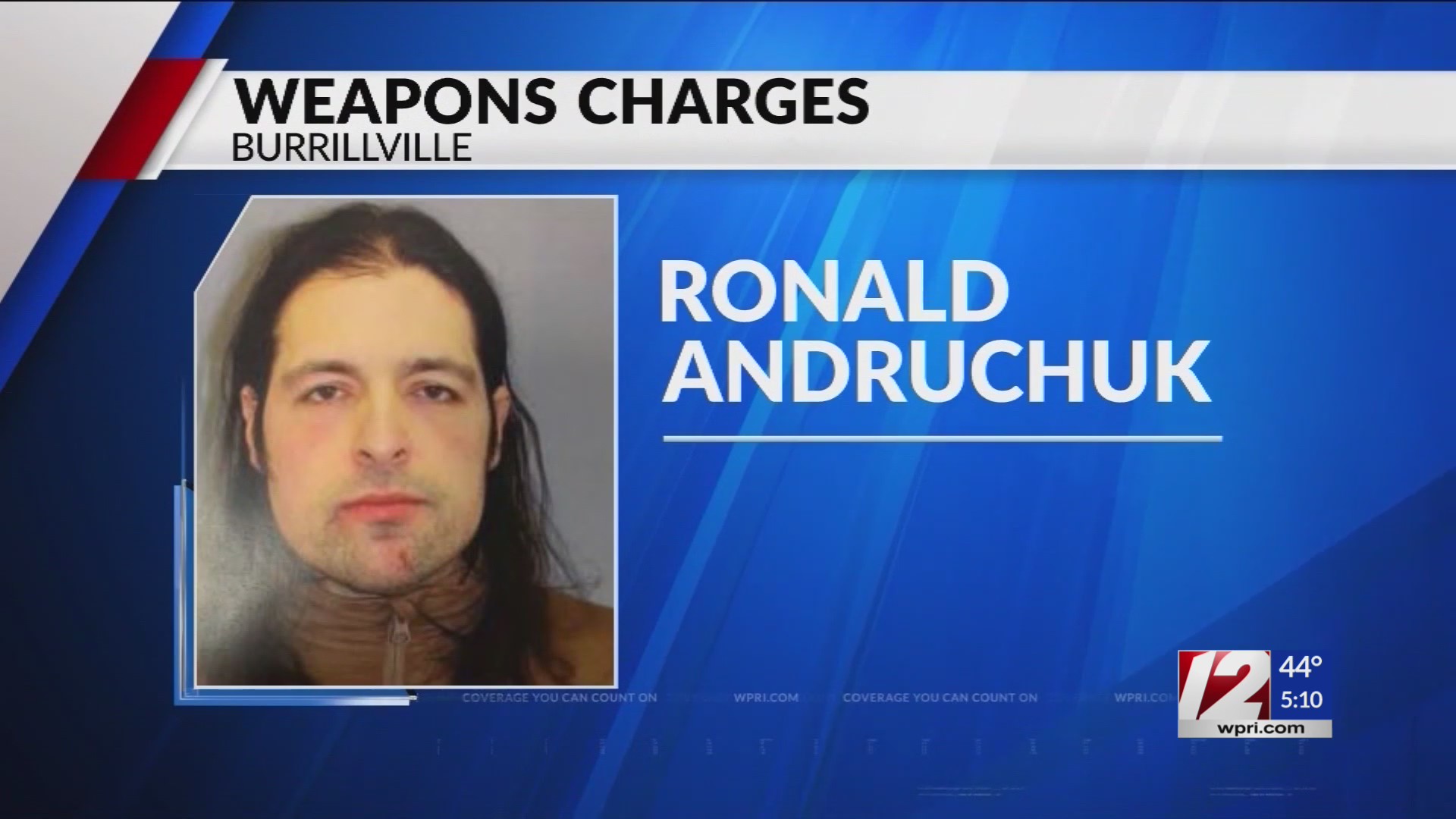 Burrillville man arrested with 200+ guns kept in custody pending review