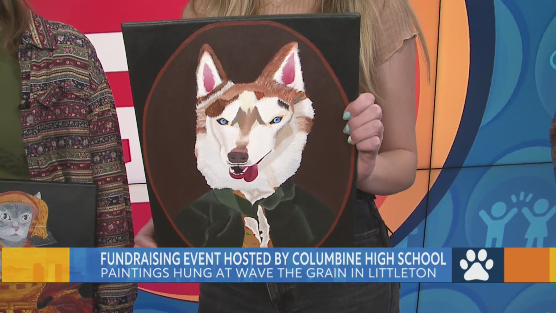 Furry Friend Friday: Odin & Columbine High School Art Project – FOX31 ...