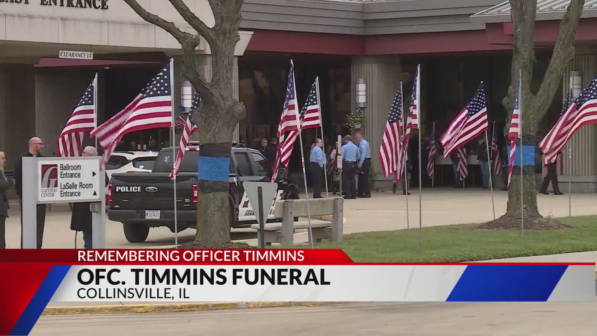 Pontoon Beach Police Officer Tyler Timmins will be laid to rest today