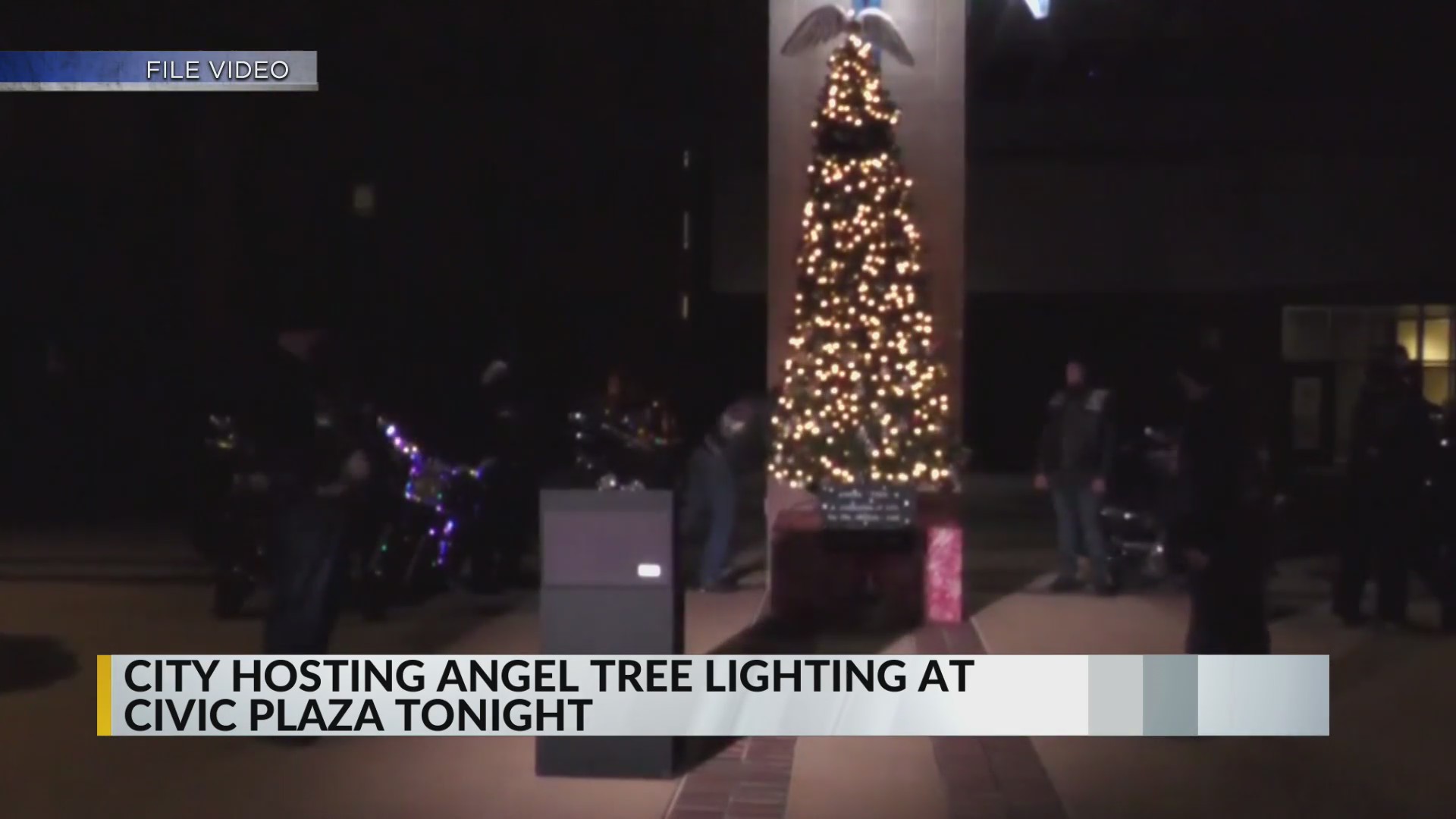 City hosts ‘Angel Tree’ lighting at Civic Plaza KRQE NEWS 13