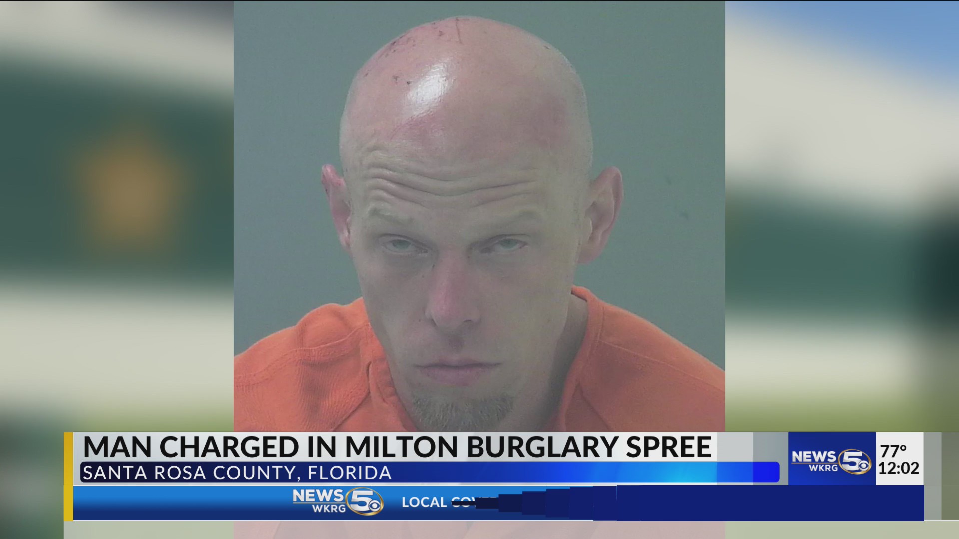 Sheriff: Milton man charged in neighborhood burglary spree – WKRG News 5
