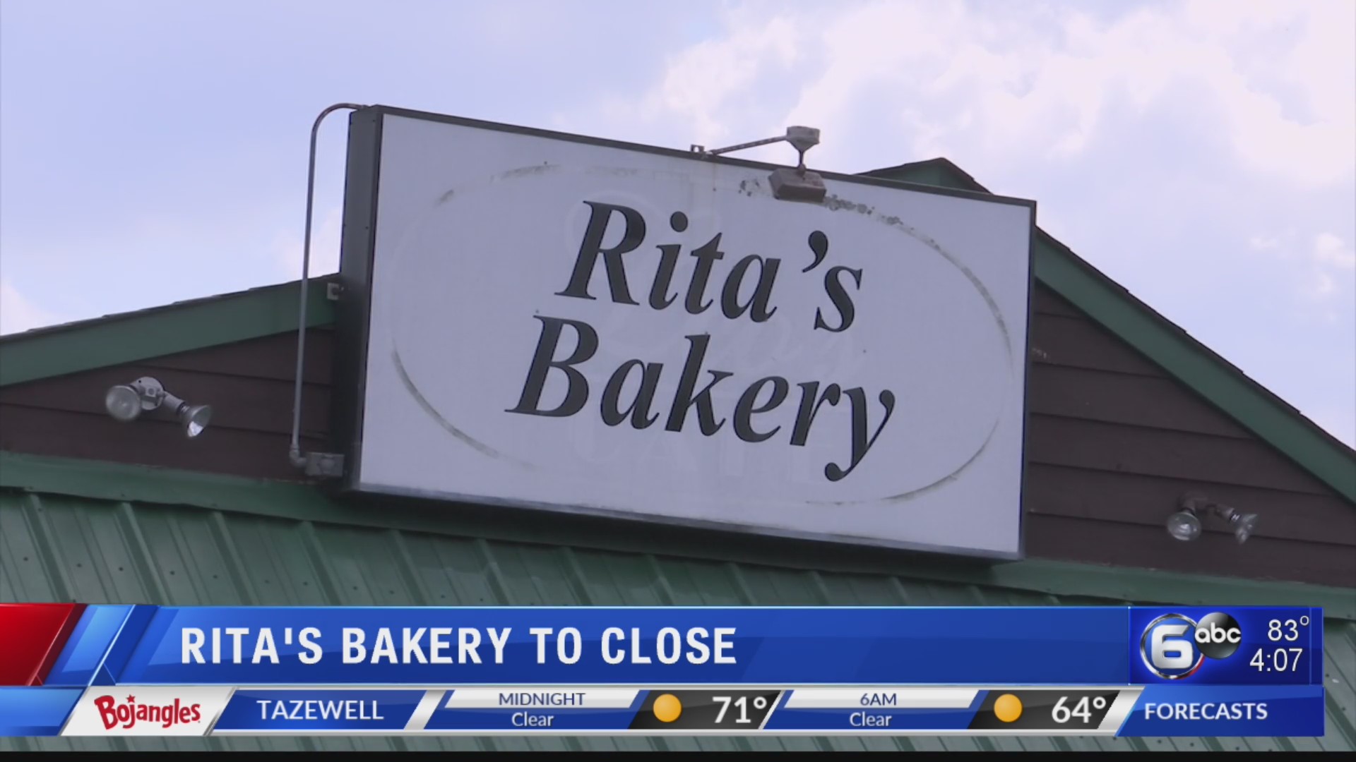 Rita’s Bakery to close WATE 6 On Your Side