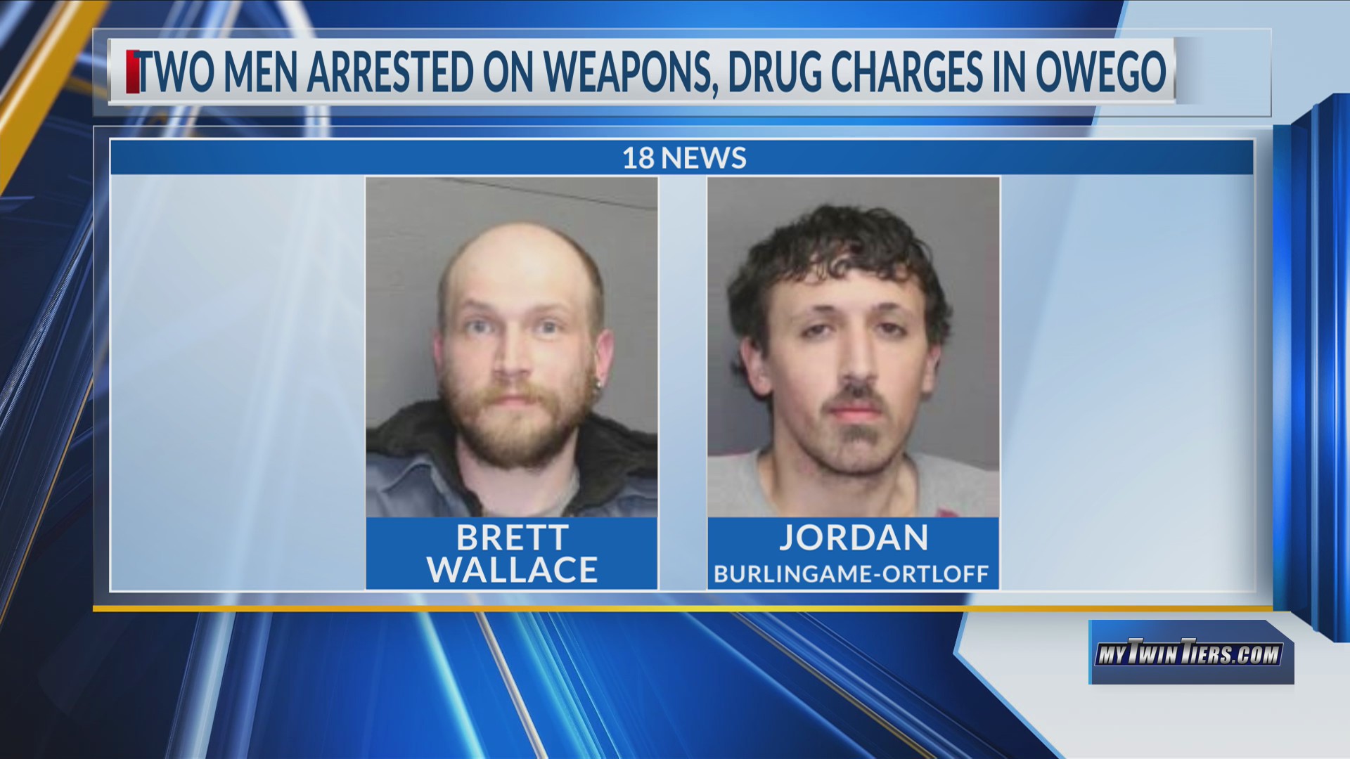 Two men arrested on weapons, drug charges in Owego – WETM – MyTwinTiers.com