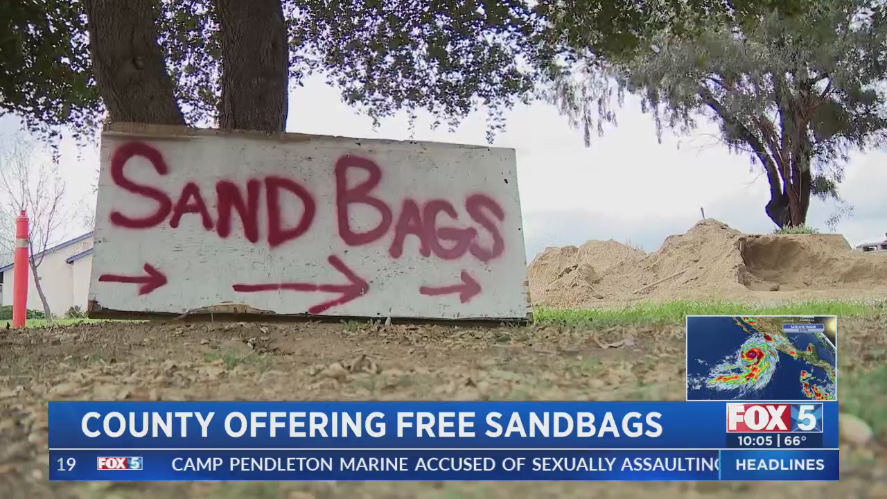 County Offering Free Sandbags FOX 5 San Diego & KUSI News