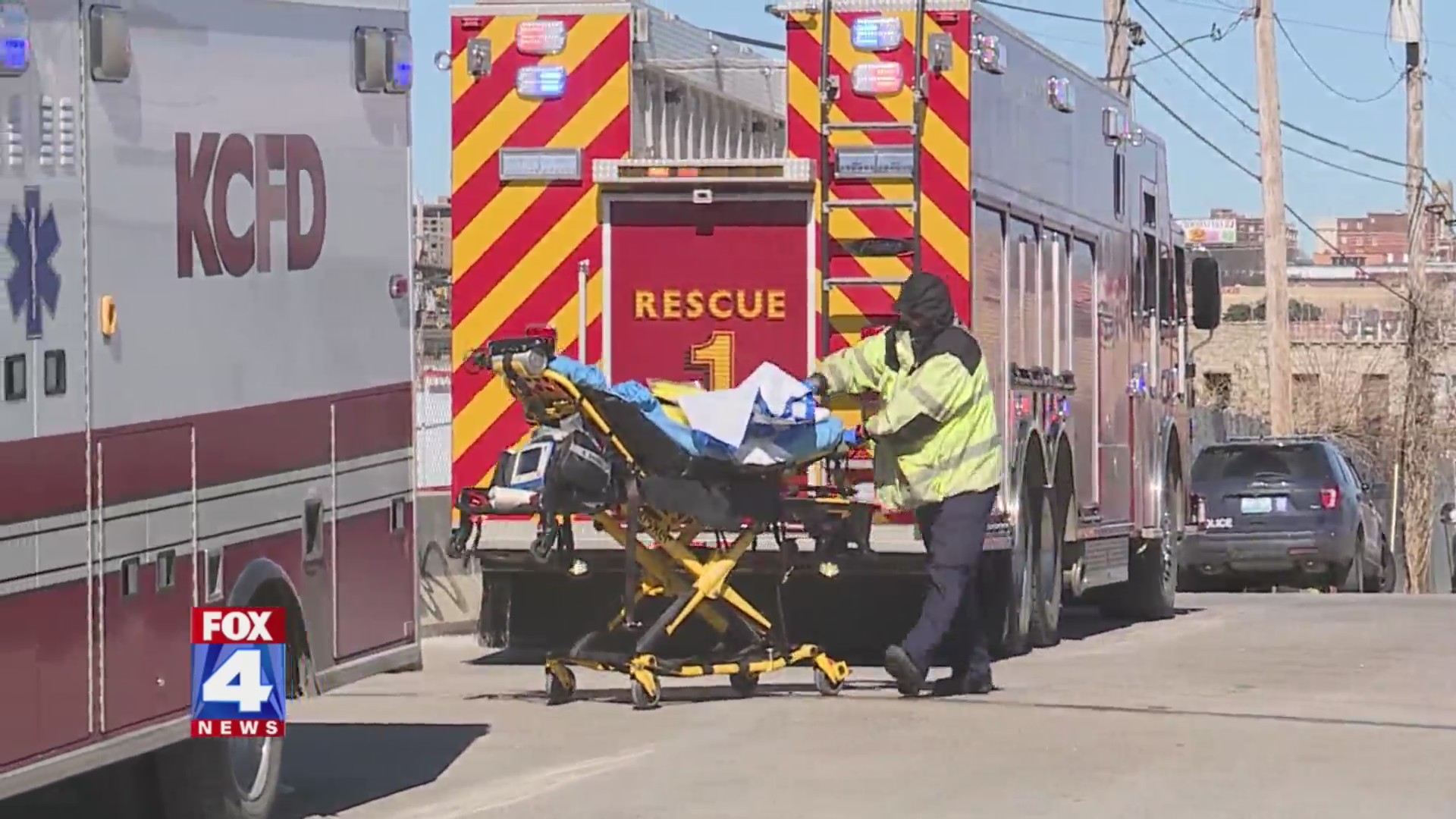 Two injured in fire at Kansas City homeless camp – FOX 4 Kansas City ...