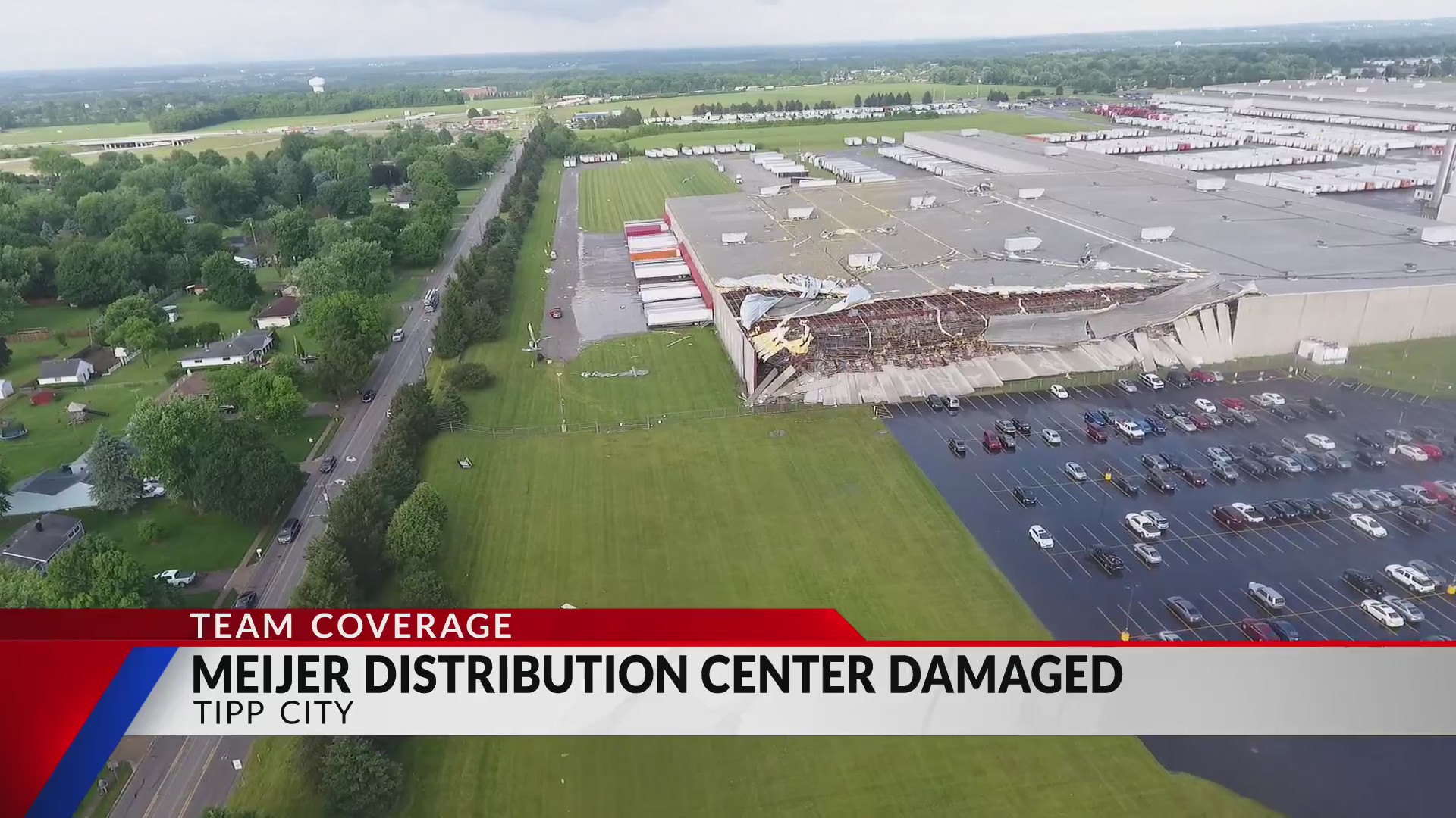 Meijer Distribution Center in Tipp City damaged (Part 3)