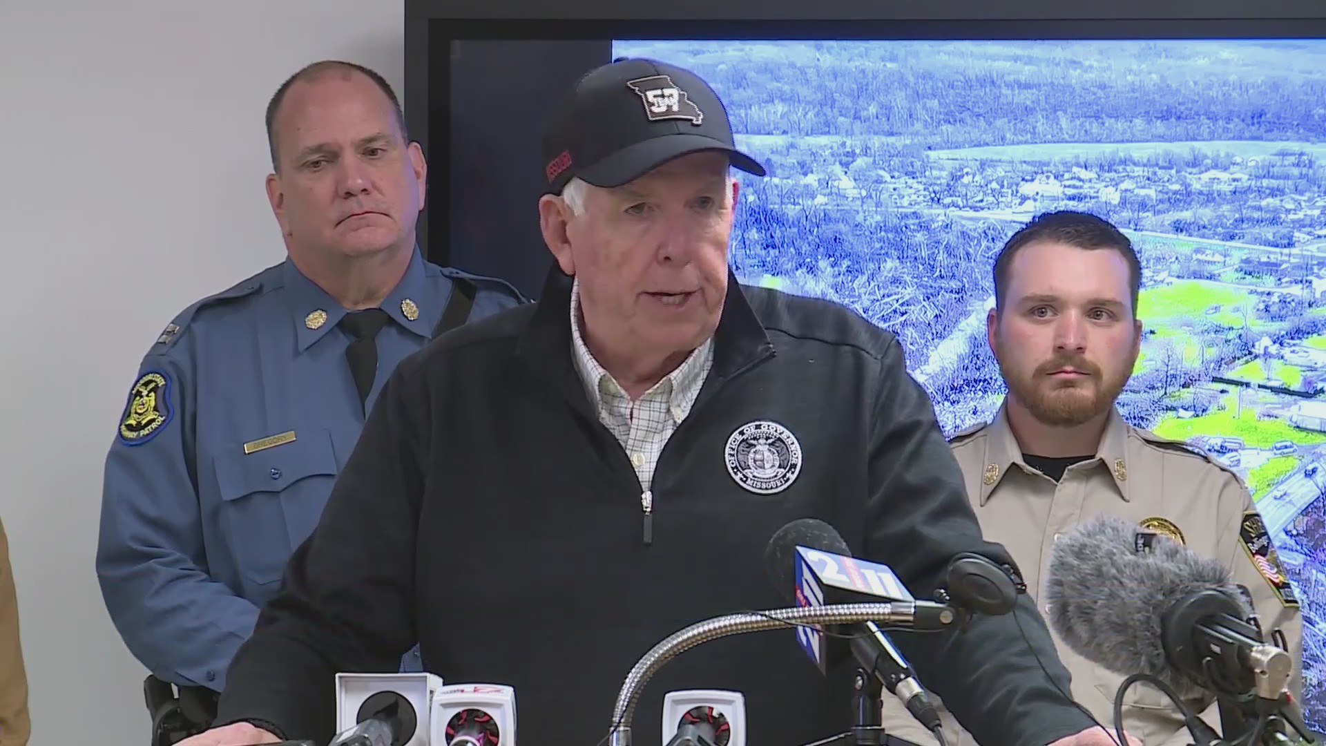 Gov. Parson and Sen. Hawley get upclose look at tornado damage FOX 2