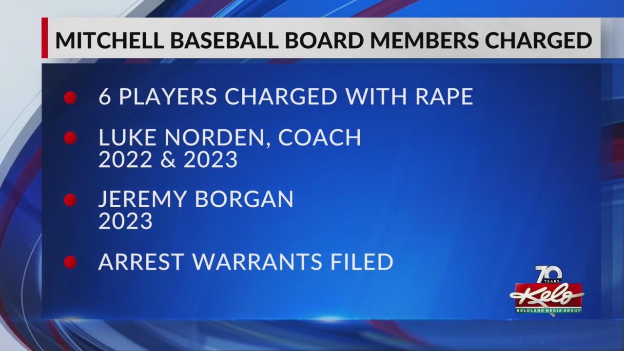 Mitchell baseball coach, board member charged in Pennington County with
