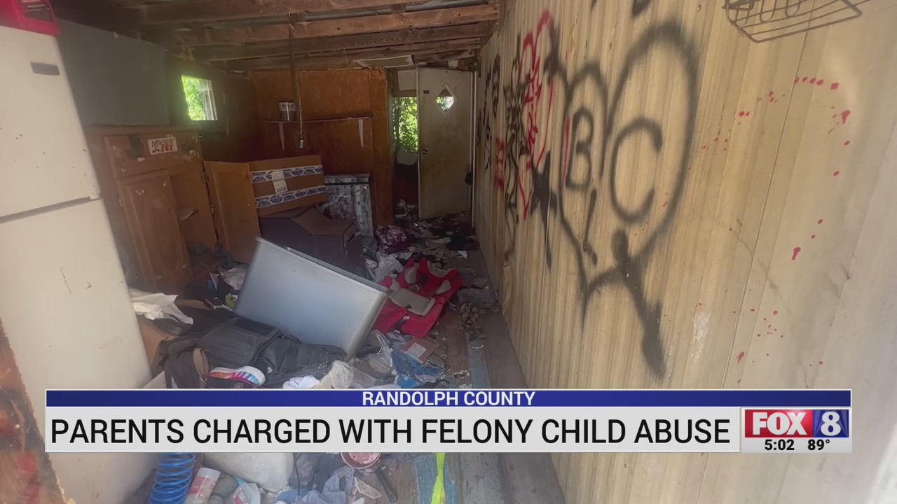 Parents charged with felony child abuse in Randolph County – FOX8 WGHP