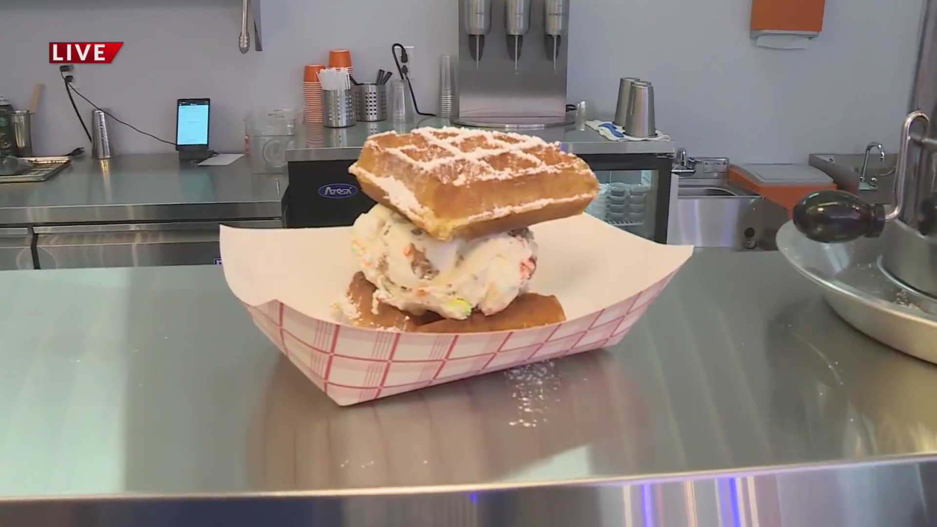 Boardwalk Waffles and Ice Cream releases new flavor FOX 2