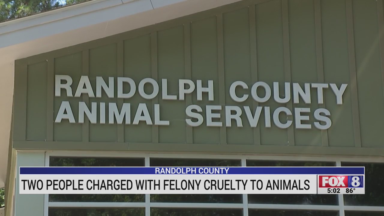 2 people charged with felony cruelty to animals in Randolph County ...