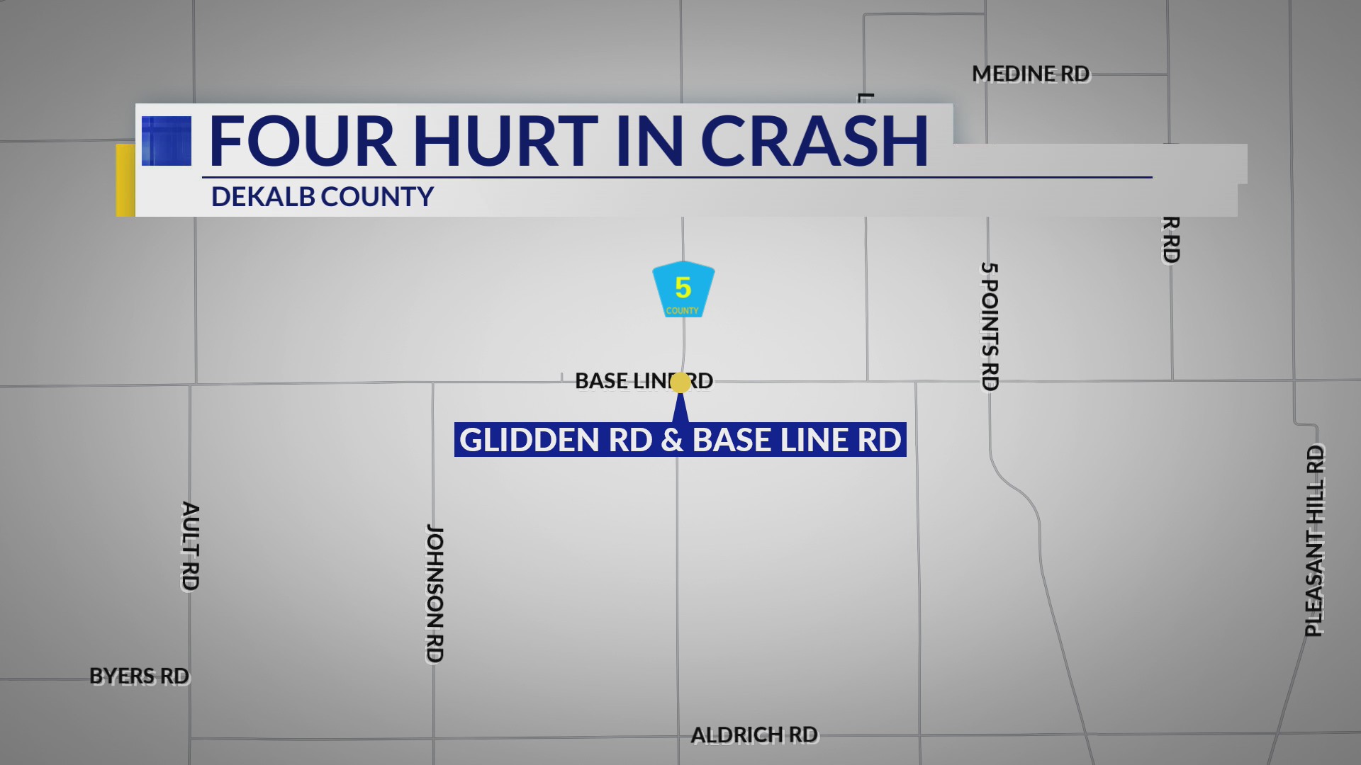 Four hospitalized after crash in DeKalb County – MyStateline | WTVO ...