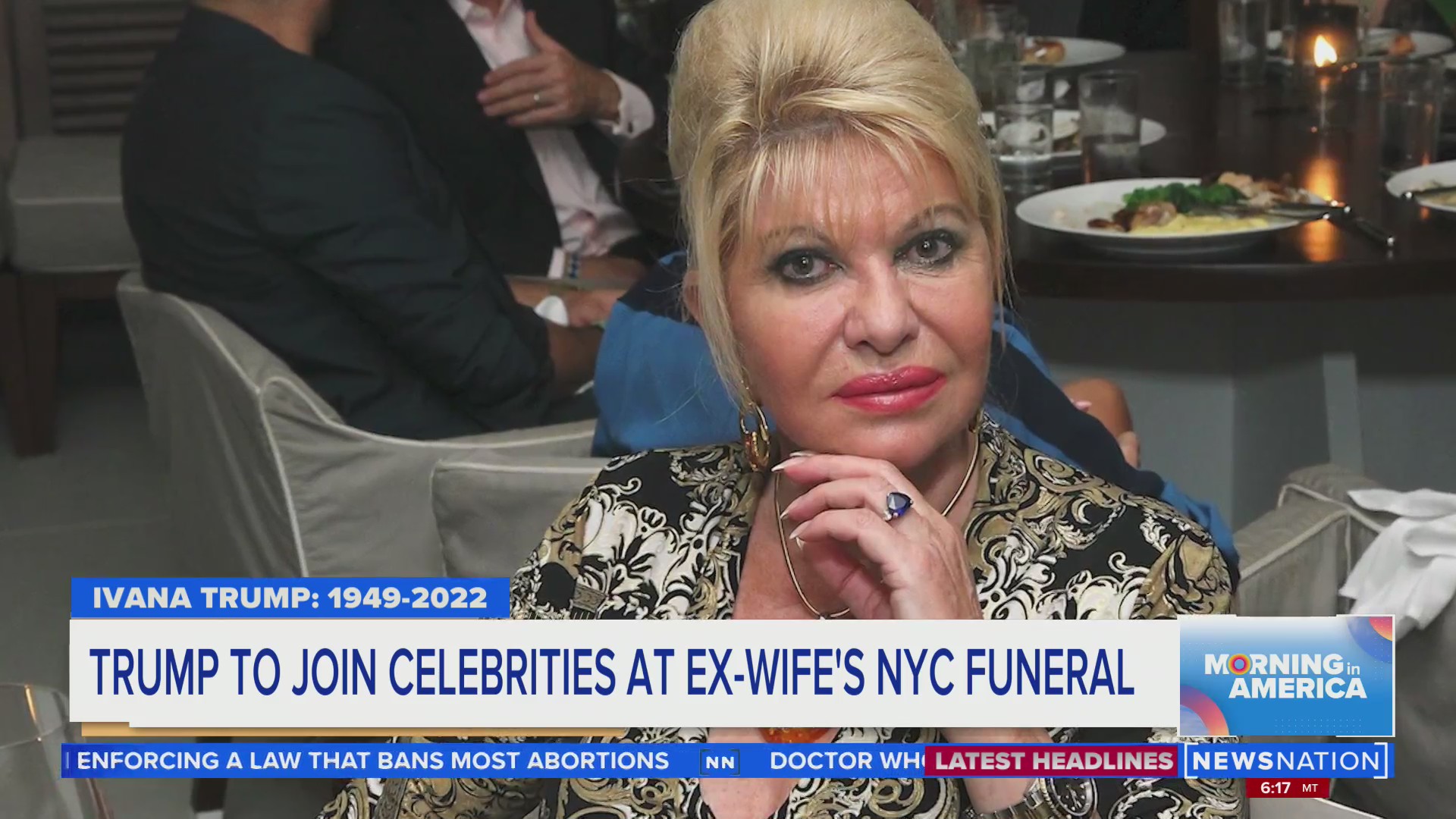 Ivana Trump’s life to be celebrated at funeral in New York City