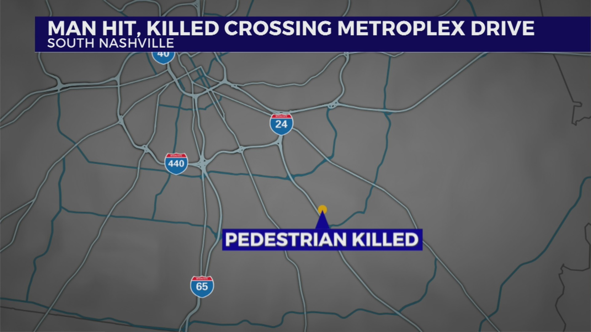 Man hit, killed while crossing road in South Nashville – WKRN News 2