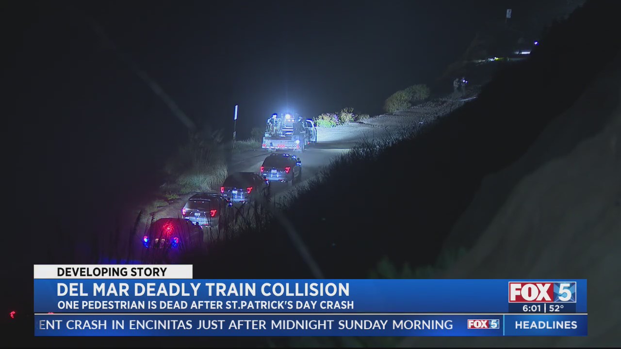 Pedestrian killed by train – FOX 5 San Diego & KUSI News