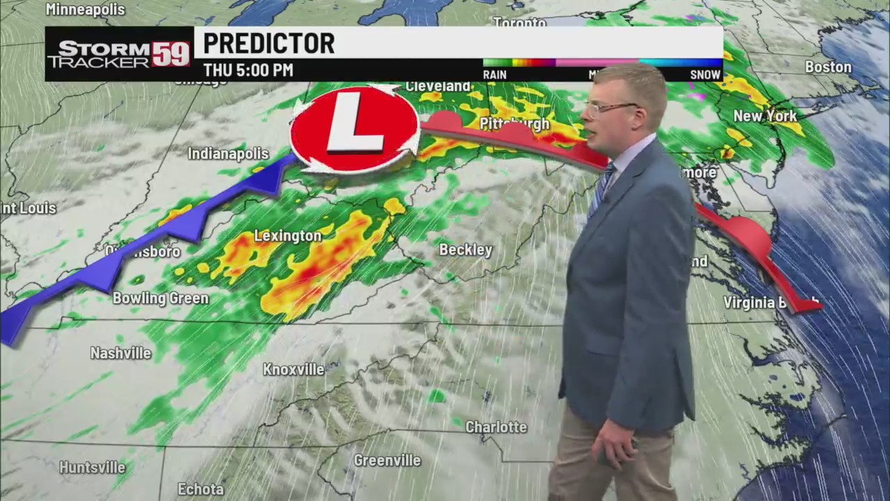 Warm Thursday brings return of rain, cooler temperatures – WVNS