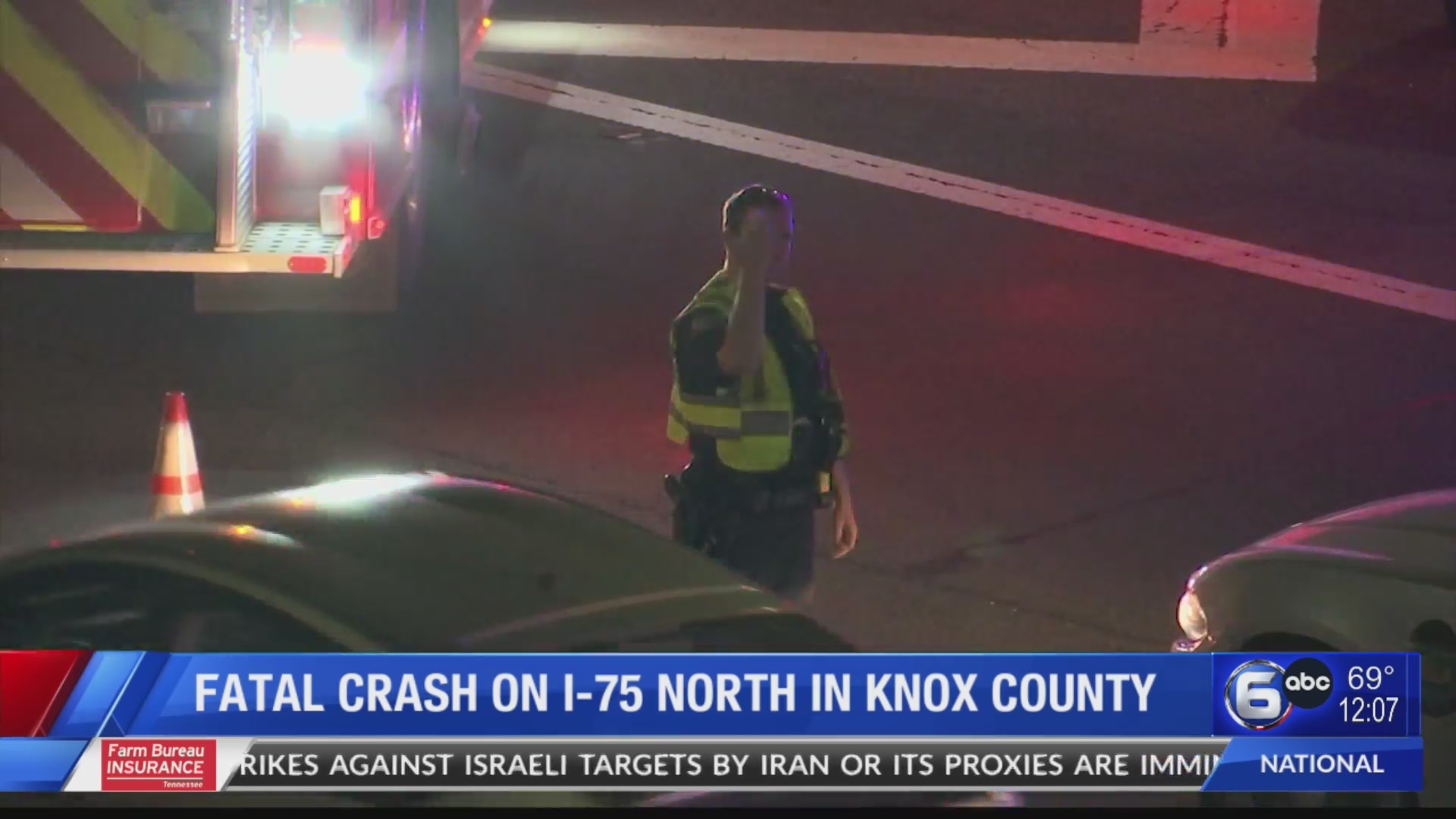 Fatal crash on I-75 in Knox County – WATE 6 On Your Side