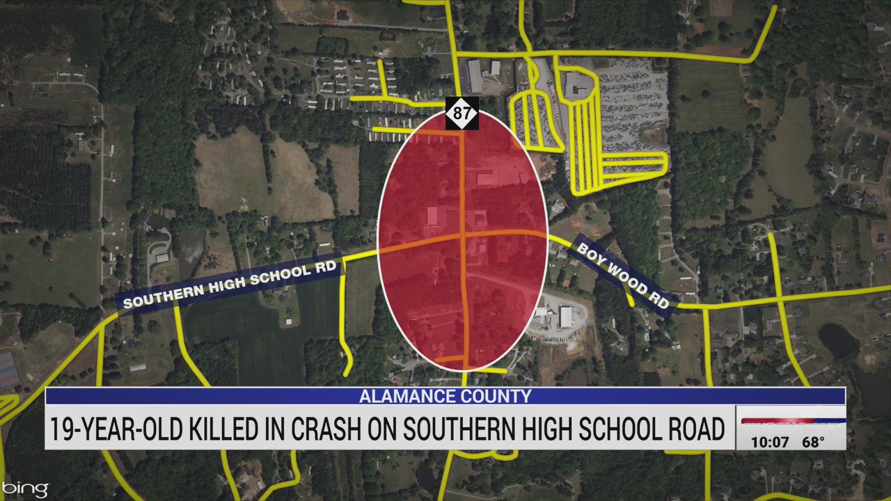 19yearold dies after Alamance County crash FOX8 WGHP