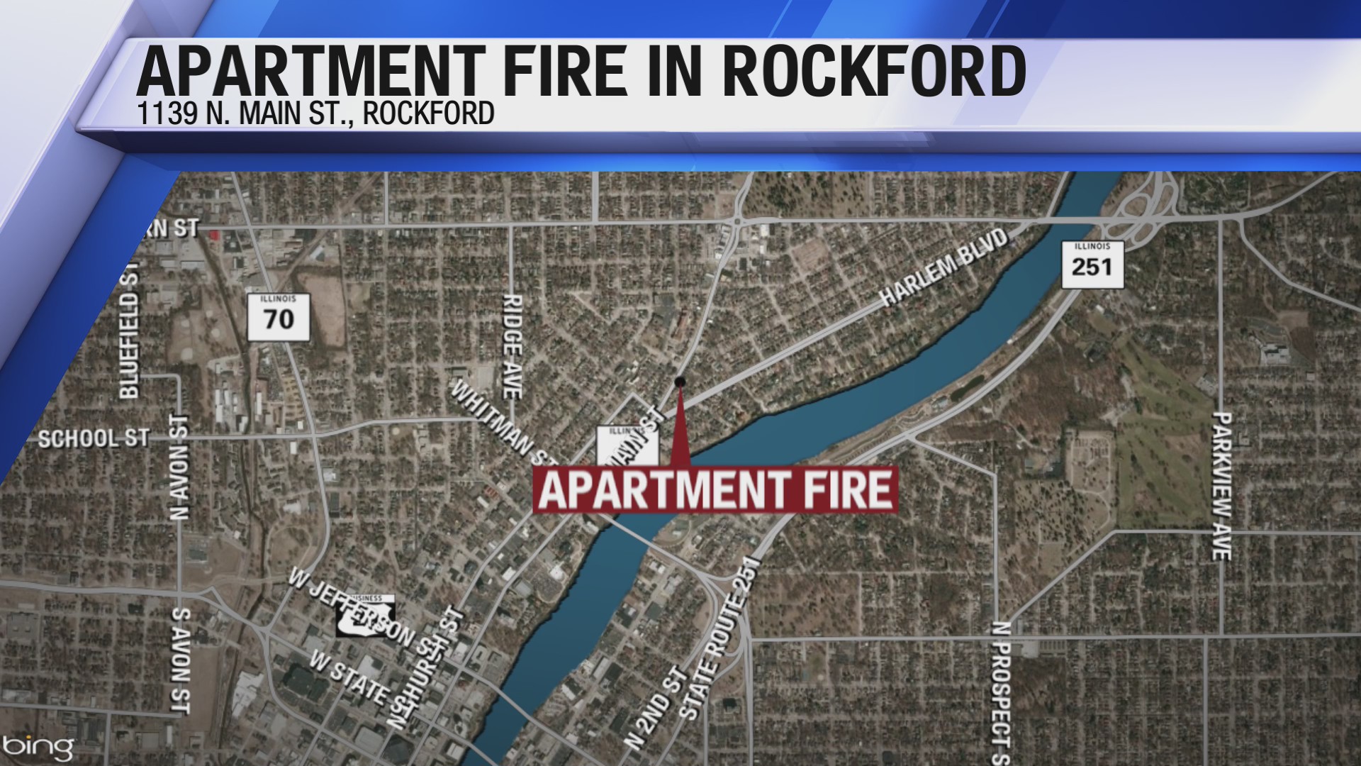 Apartment fire overnight in Rockford leaves five without a home ...
