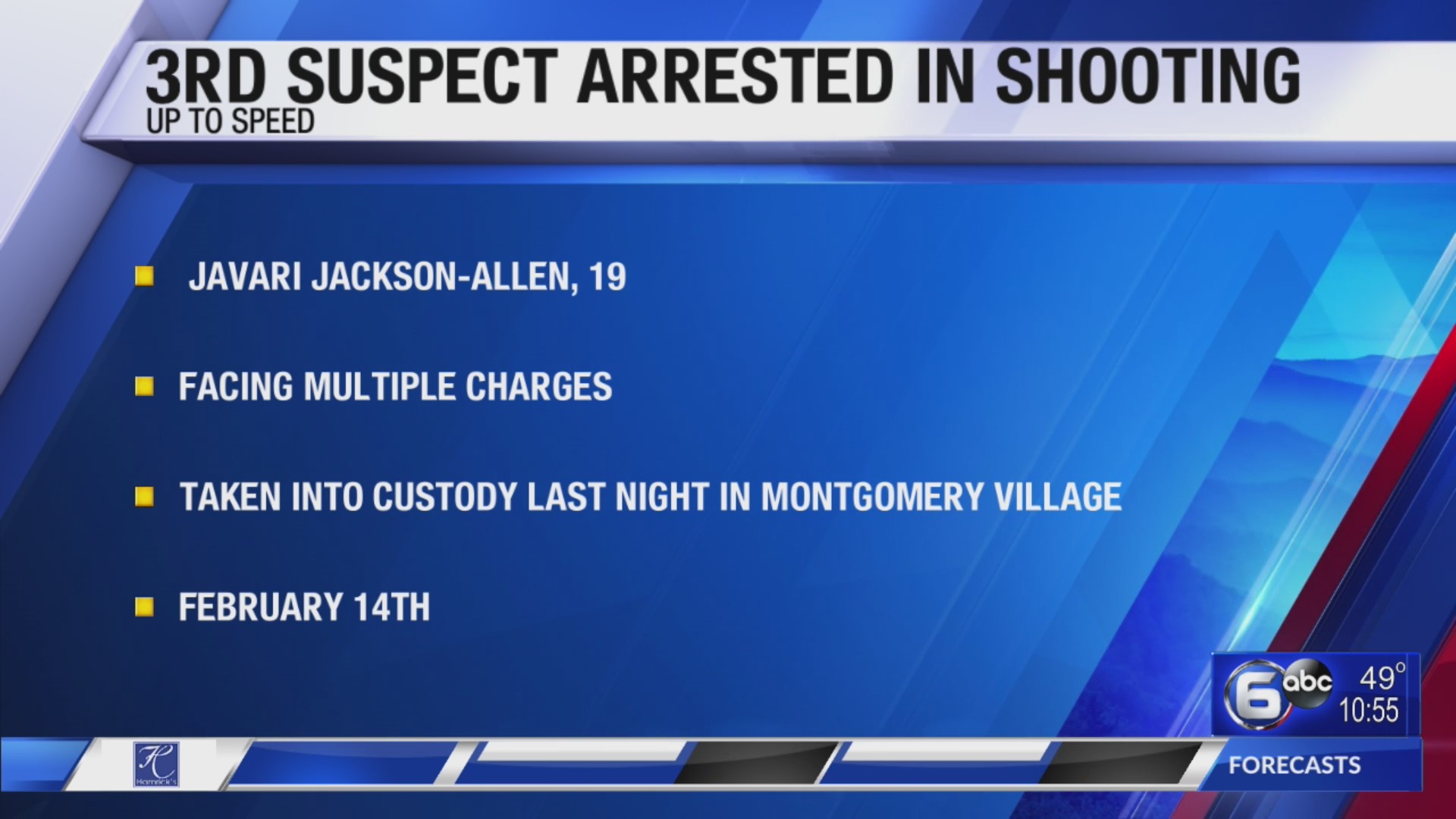 3rd Suspect Arrested in Shooting – WATE 6 On Your Side